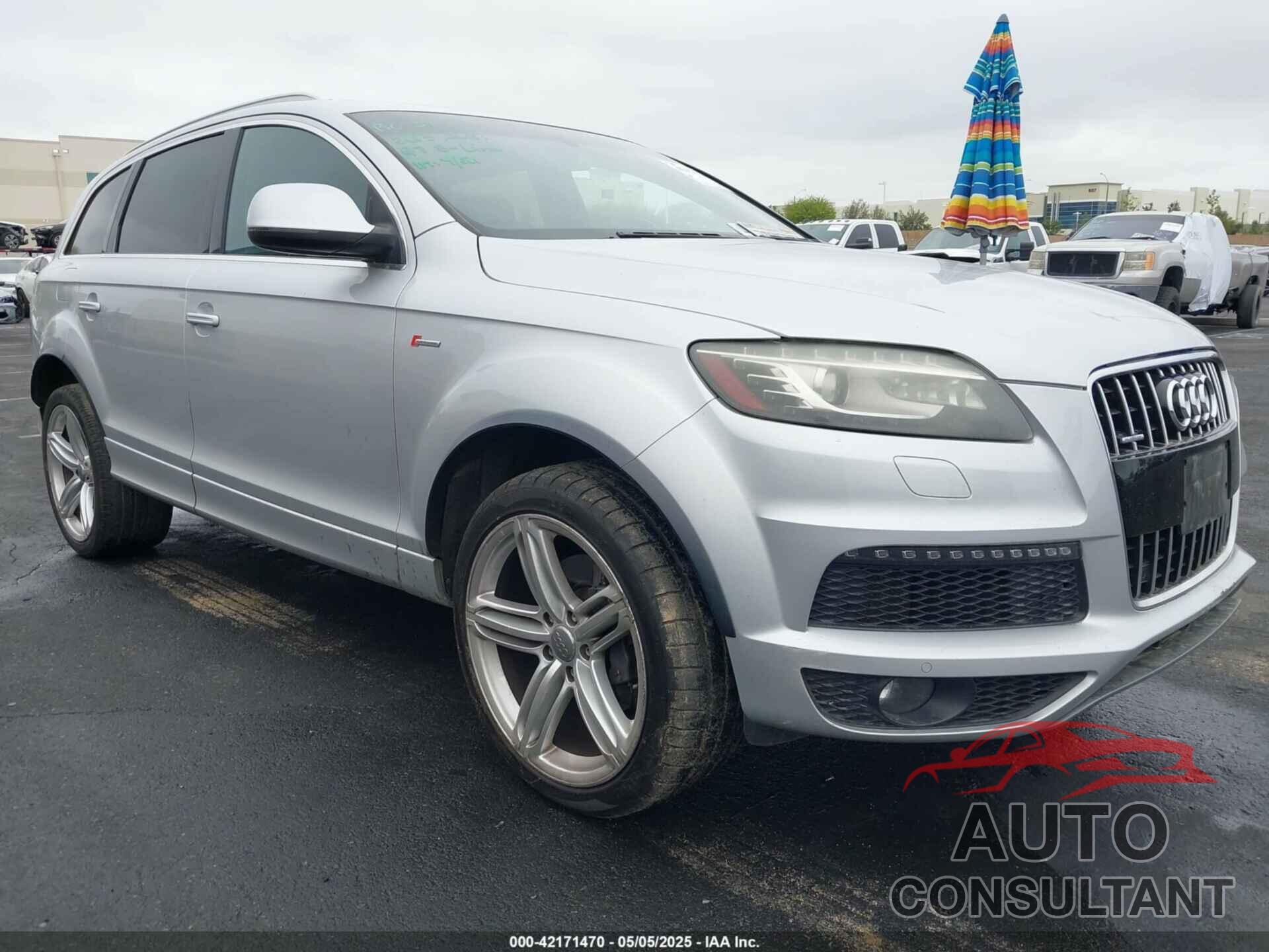 AUDI Q7 2013 - WA1DGAFE1DD002015