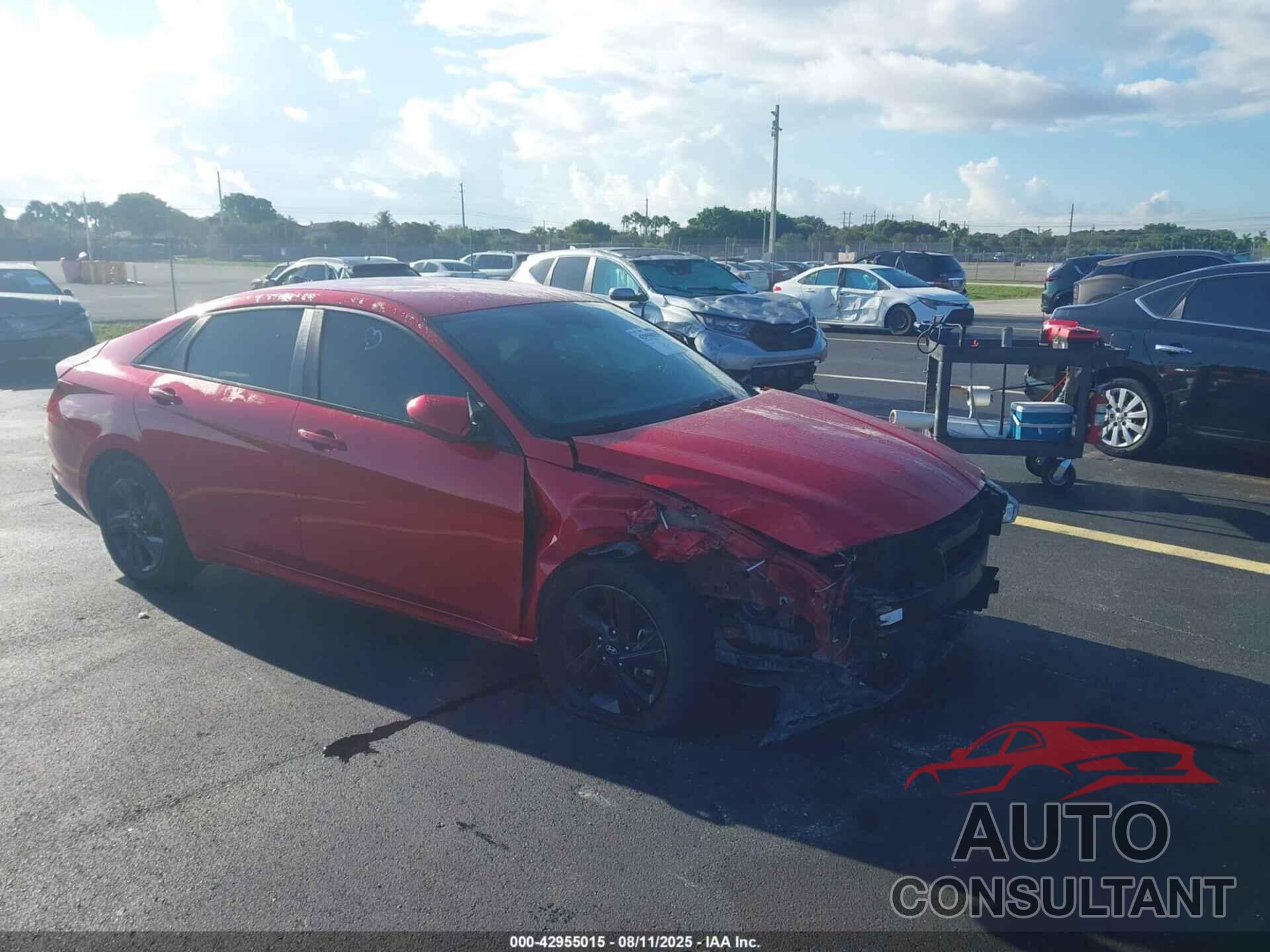 HYUNDAI ELANTRA 2021 - 5NPLM4AG0MH013618