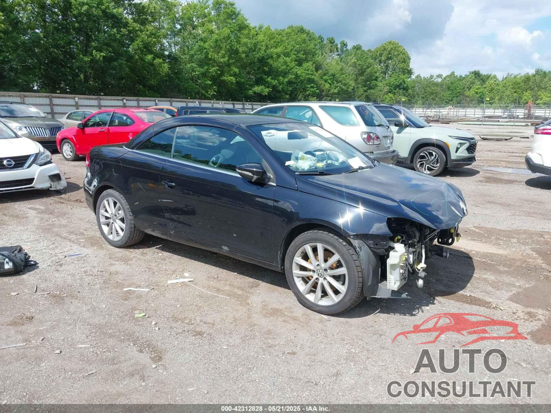 VOLKSWAGEN EOS 2013 - WVWBW8AH9DV009055