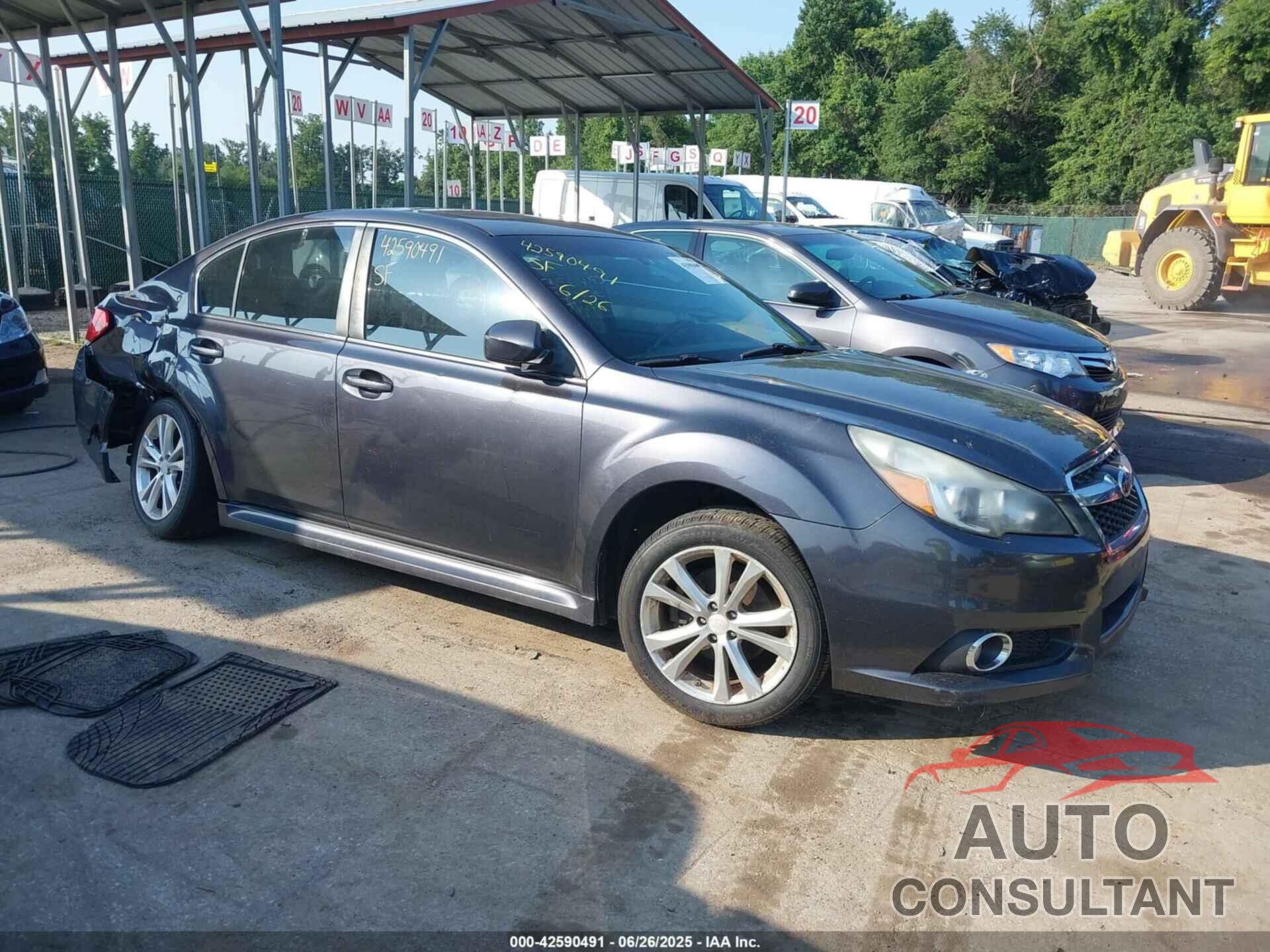 SUBARU LEGACY 2013 - 4S3BMBG65D3034765