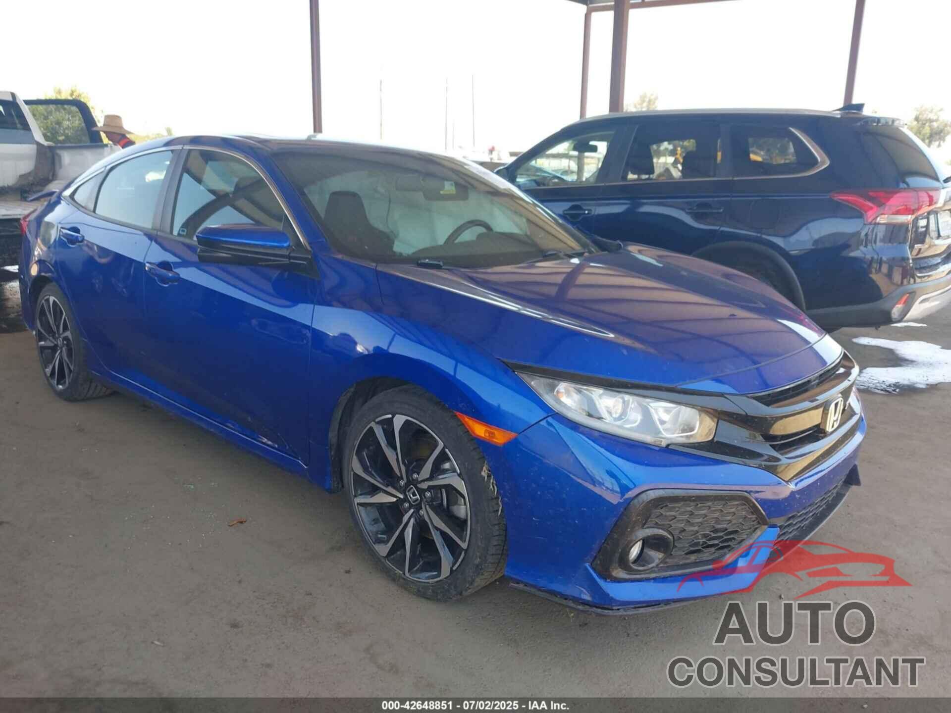 HONDA CIVIC SI 2019 - 2HGFC1E58KH704345