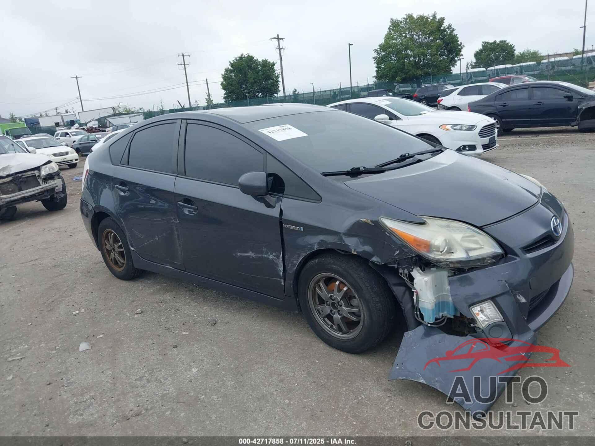 TOYOTA PRIUS 2010 - JTDKN3DU2A5177212