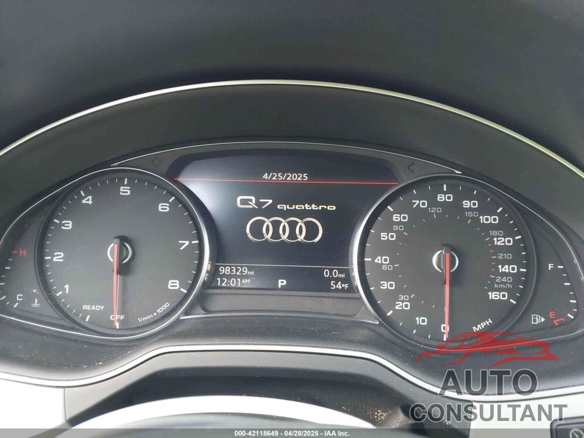 AUDI Q7 2019 - WA1AHAF73KD022295