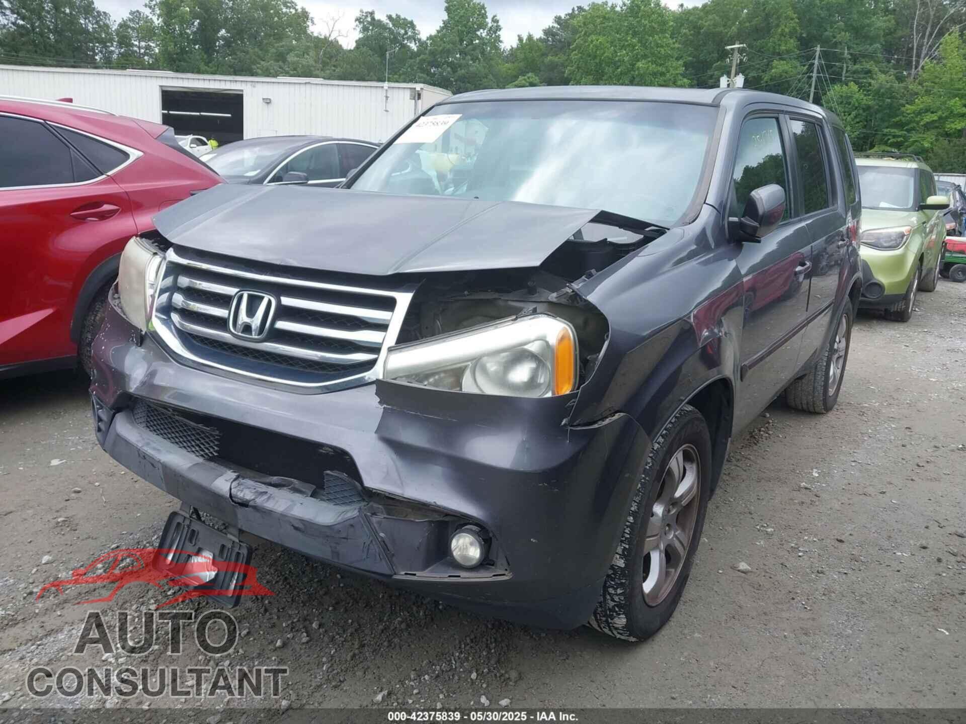 HONDA PILOT 2014 - 5FNYF3H54EB003396