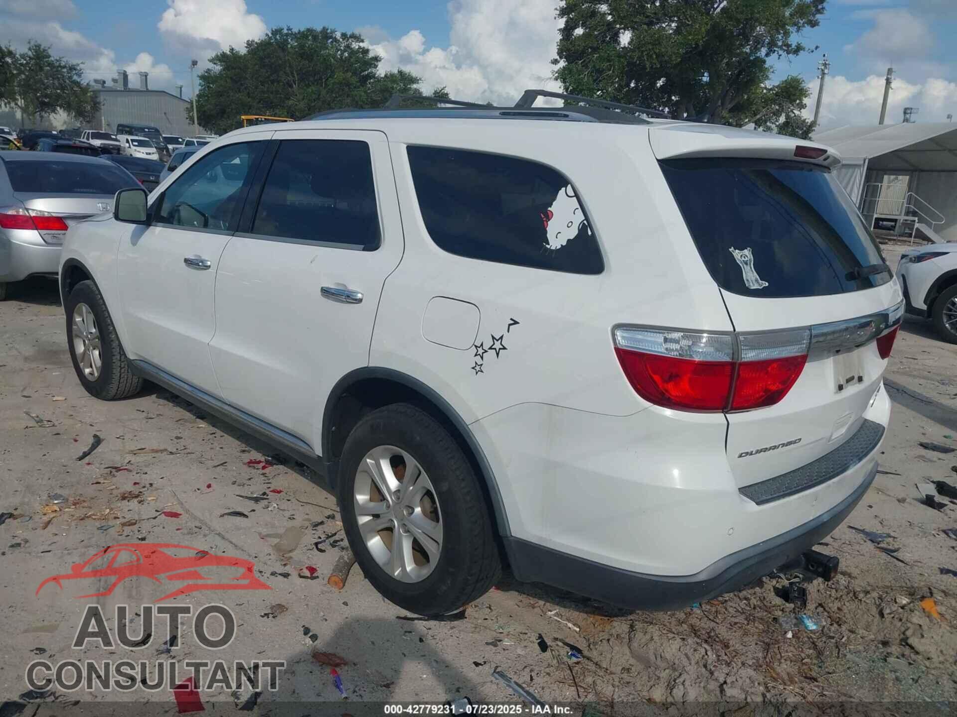 DODGE DURANGO 2013 - 1C4RDHDGXDC608209