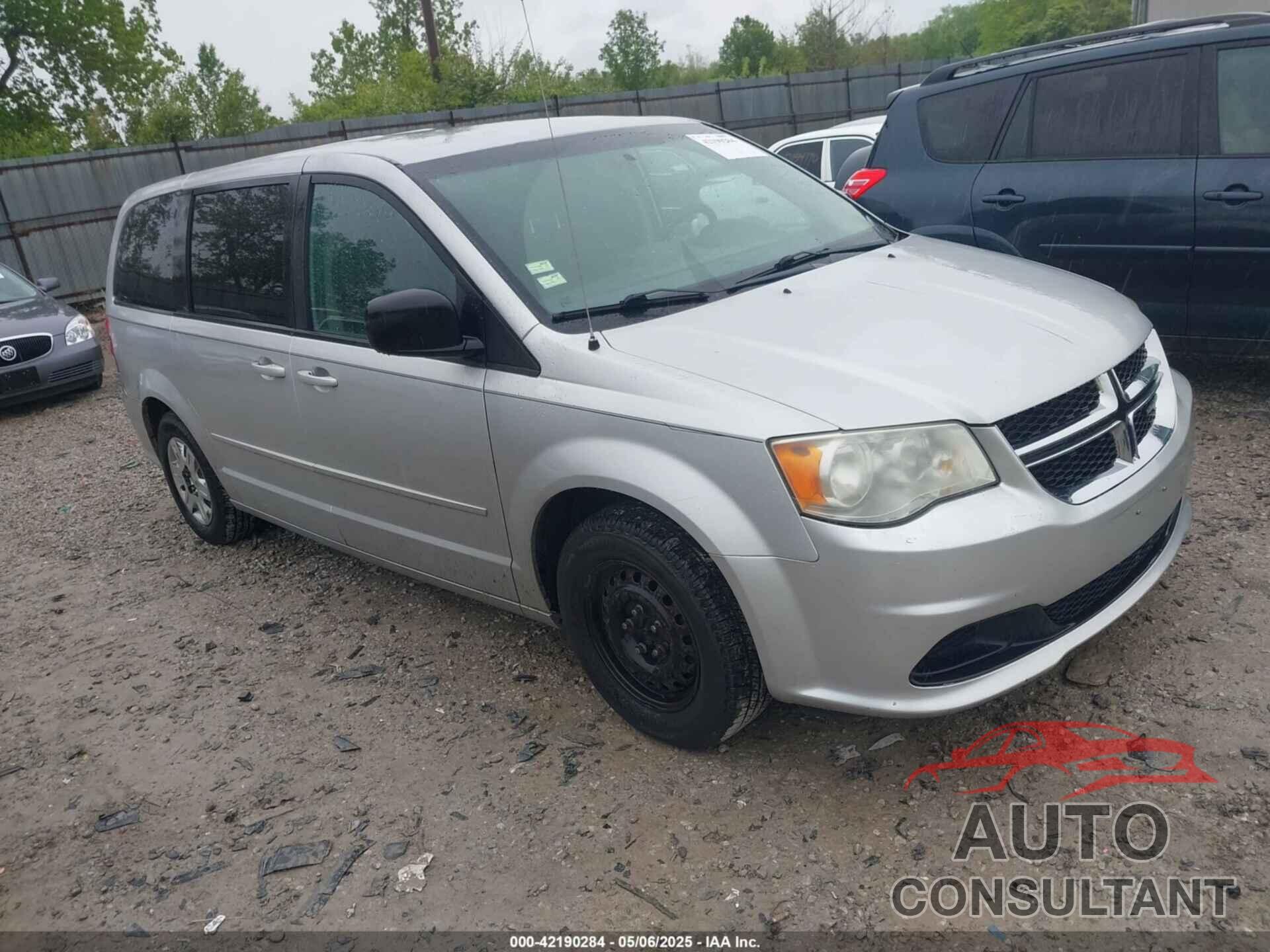 DODGE GRAND CARAVAN 2012 - 2C4RDGBG6CR115632