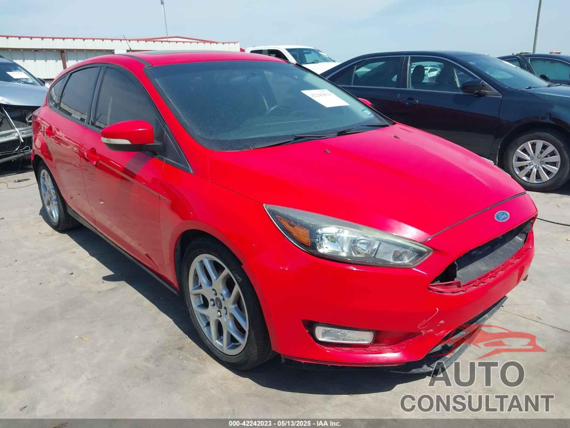 FORD FOCUS 2015 - 1FADP3K29FL347739