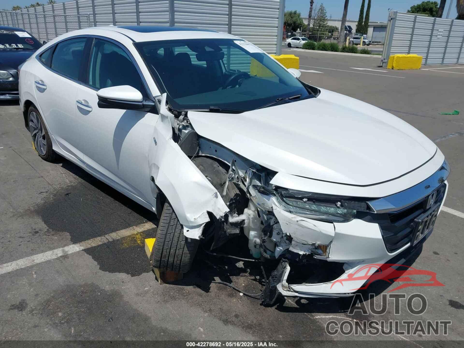 HONDA INSIGHT 2019 - 19XZE4F99KE027245