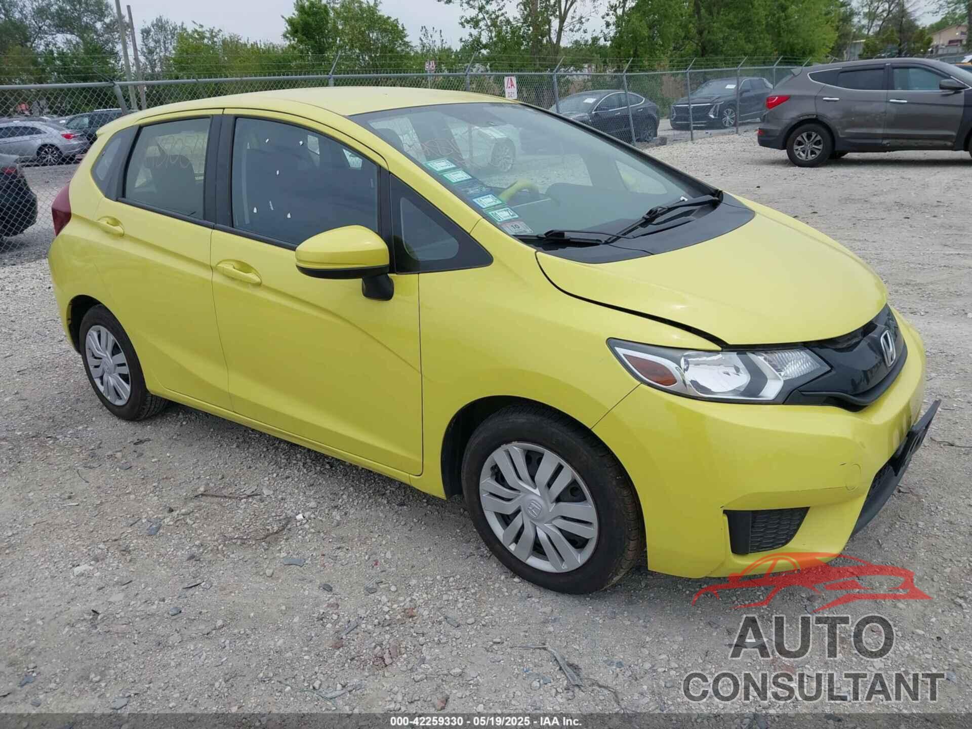HONDA FIT 2016 - JHMGK5H52GX029876