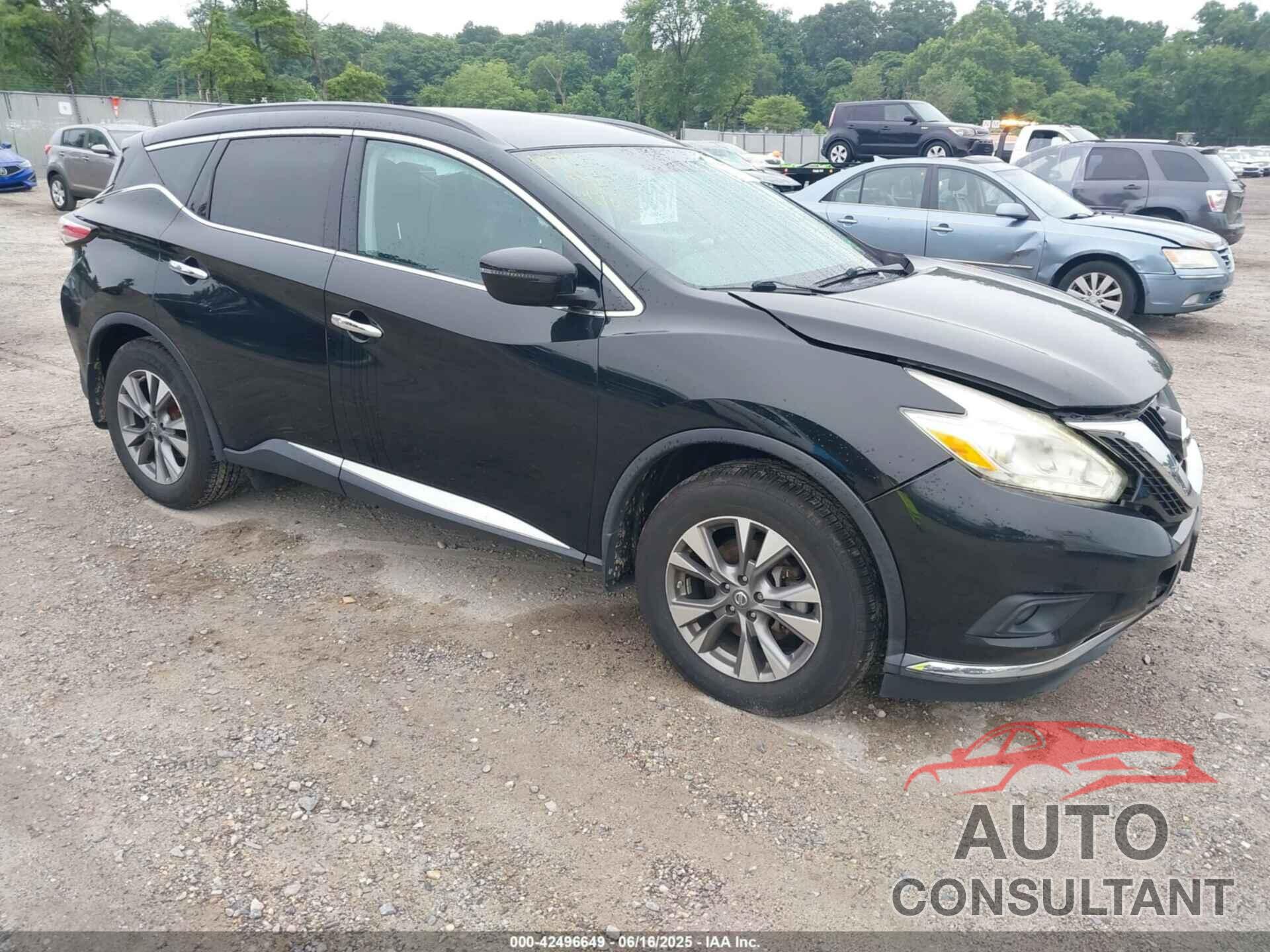 NISSAN MURANO 2016 - 5N1AZ2MH5GN165878