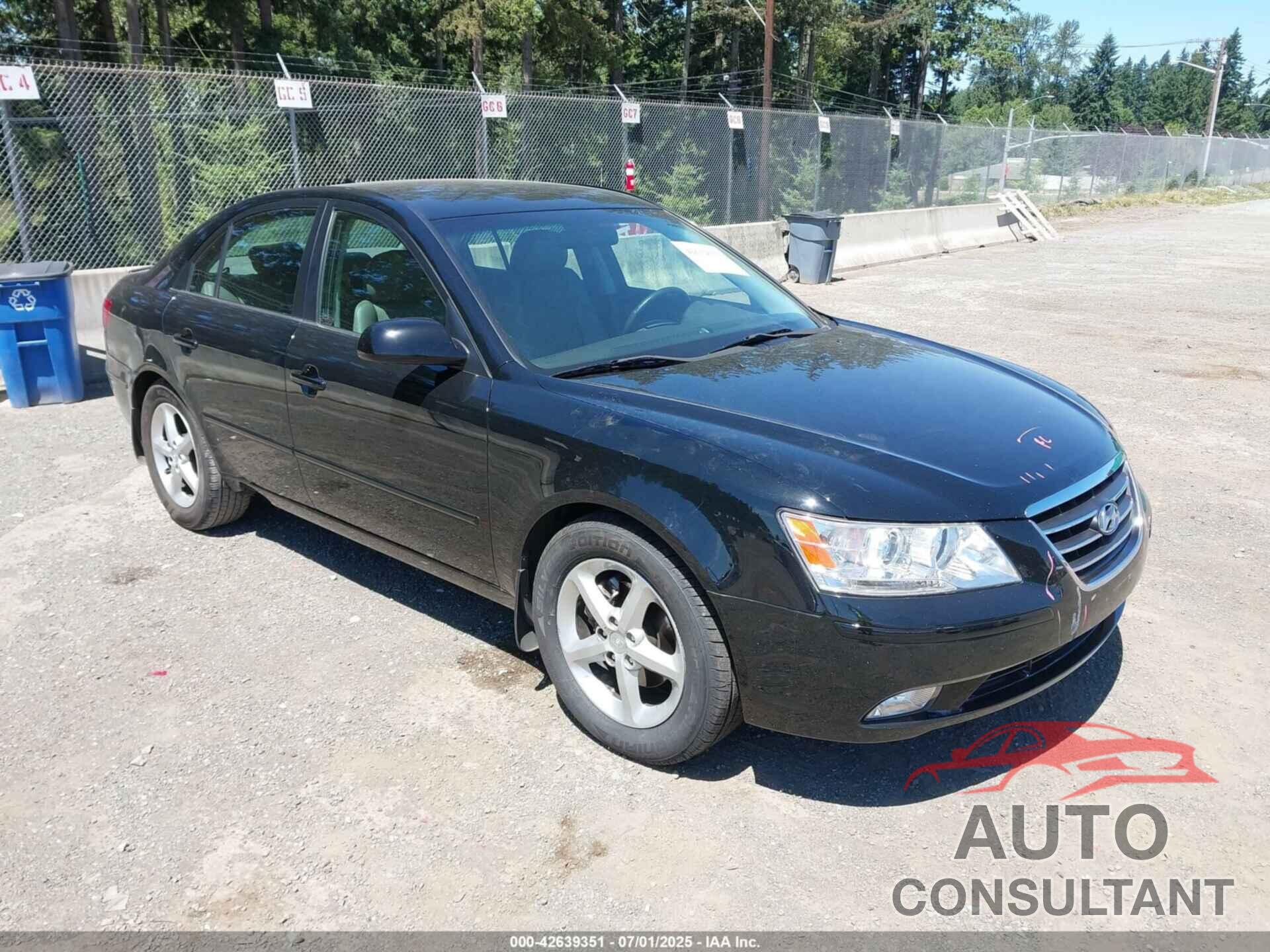 HYUNDAI SONATA 2009 - 5NPEU46F29H462766