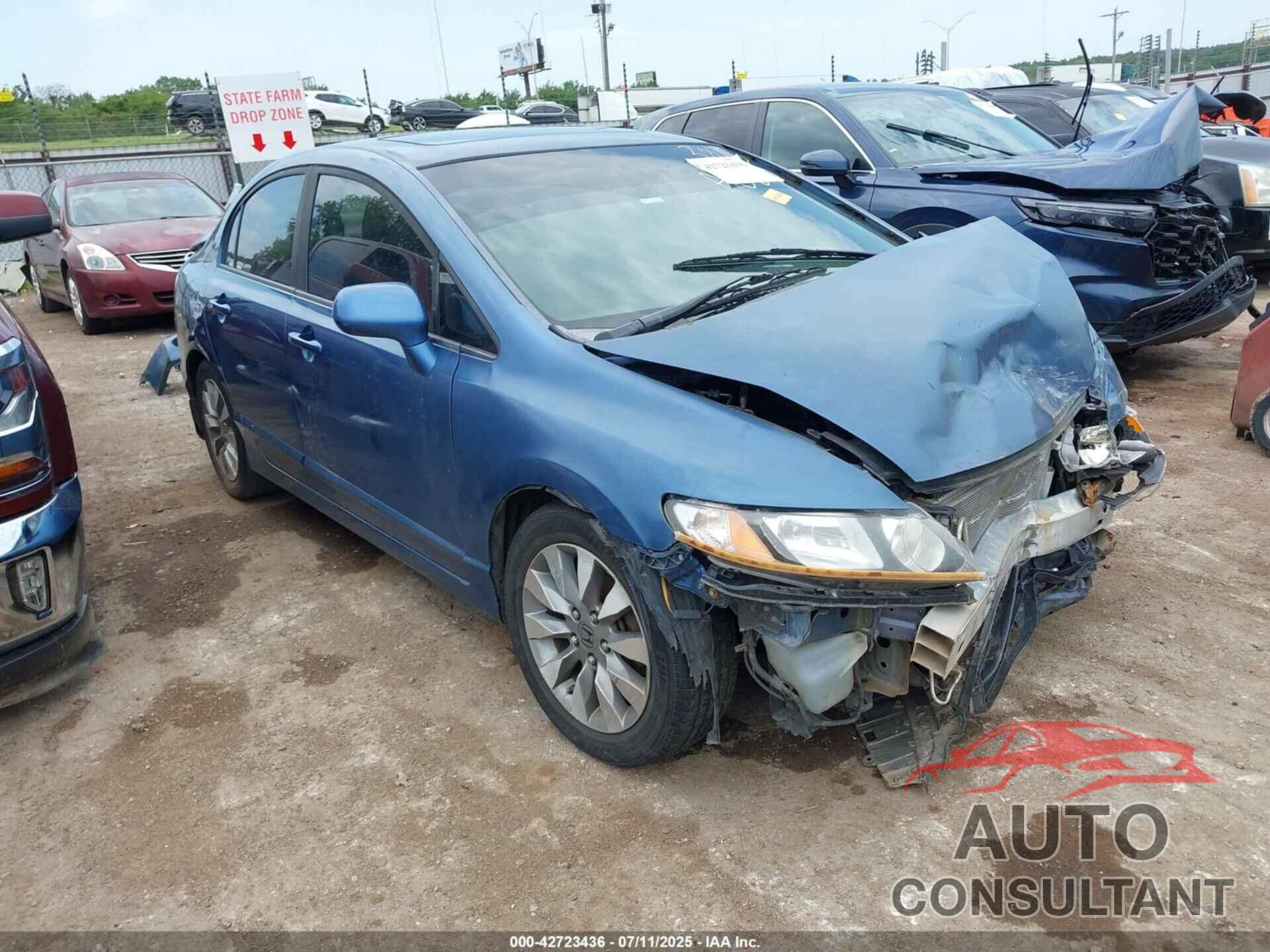 HONDA CIVIC 2009 - 19XFA16849E033873