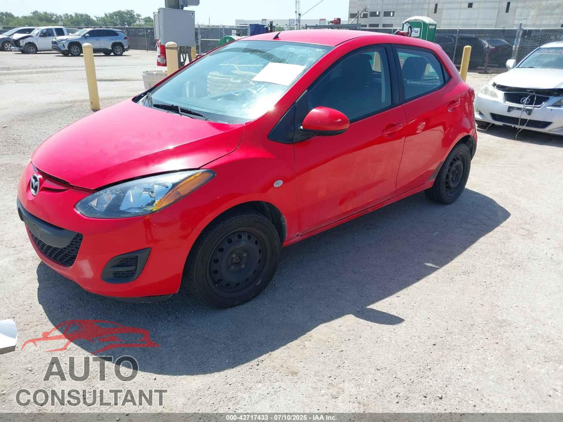 MAZDA MAZDA2 2013 - JM1DE1KY4D0170847