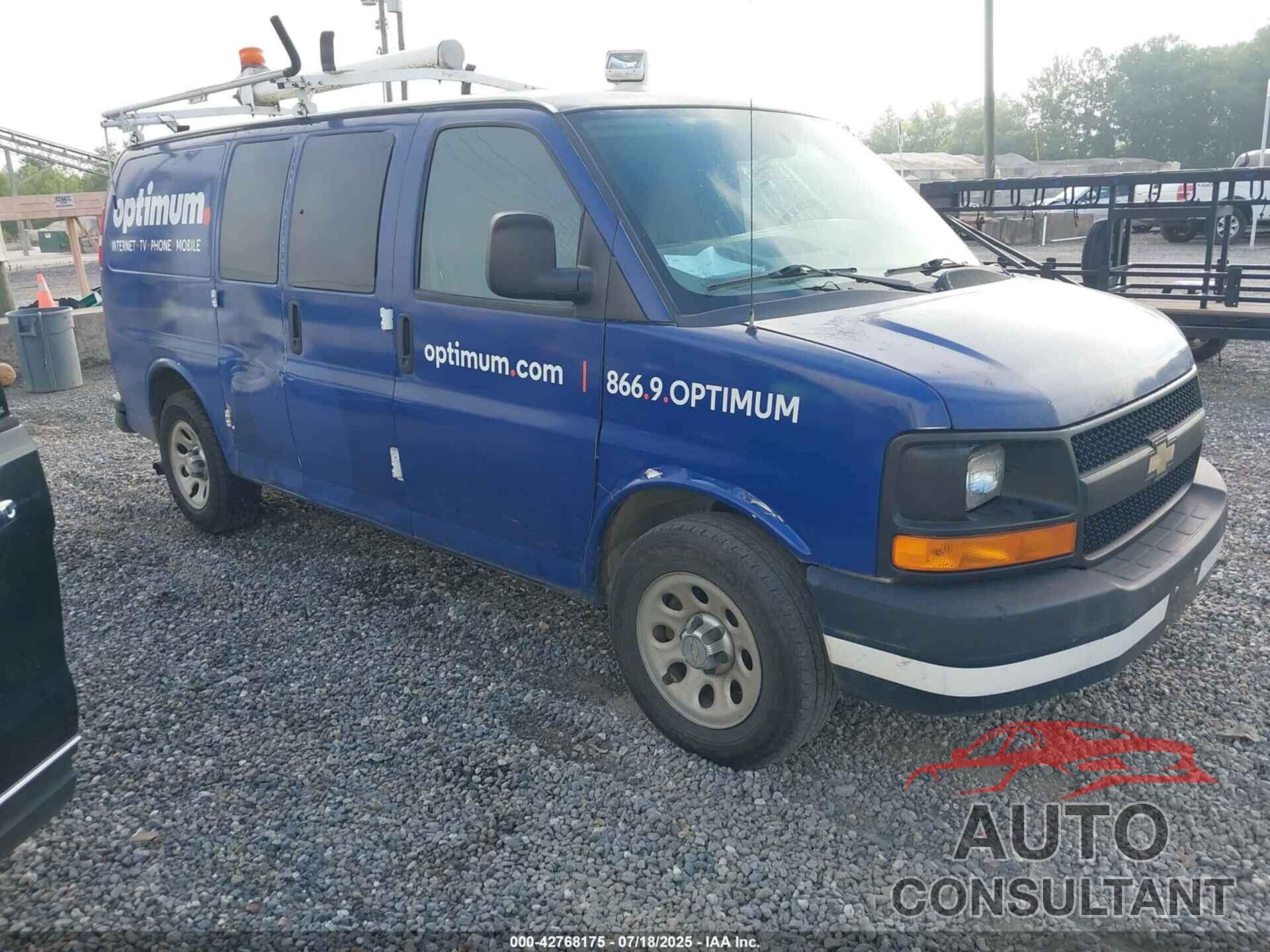 CHEVROLET EXPRESS 1500 2013 - 1GCSGAFX3D1139408