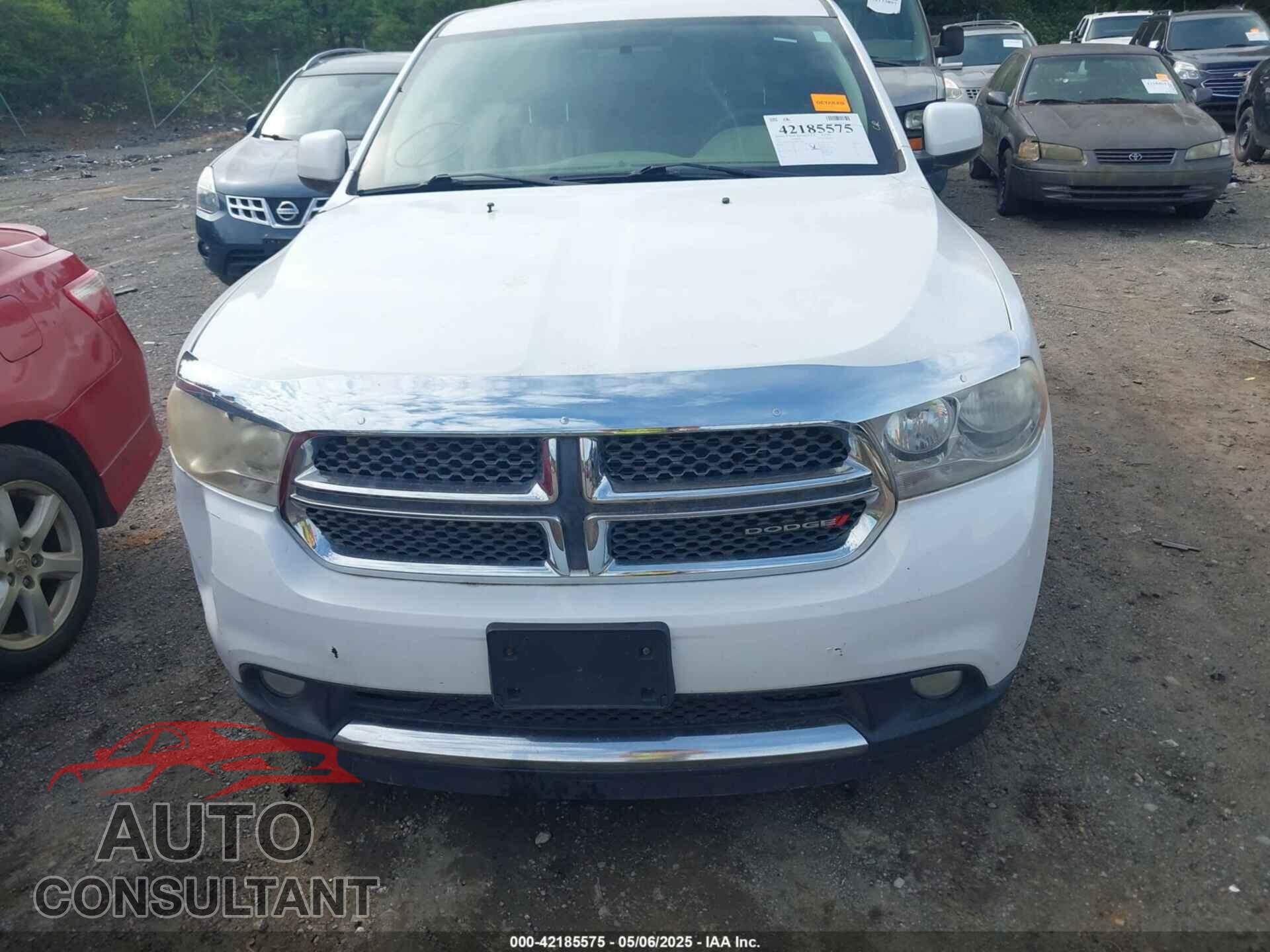 DODGE DURANGO 2013 - 1C4RDJAG4DC512491