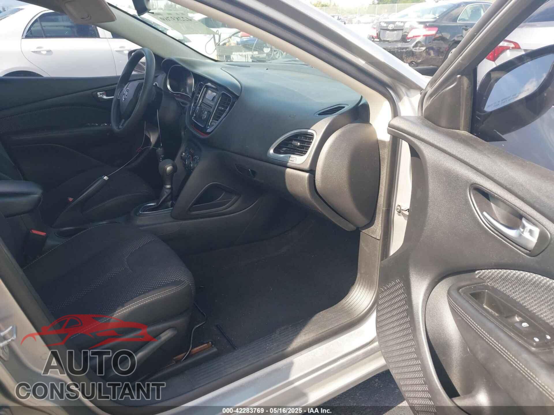 DODGE DART 2016 - 1C3CDFBB3GD538282