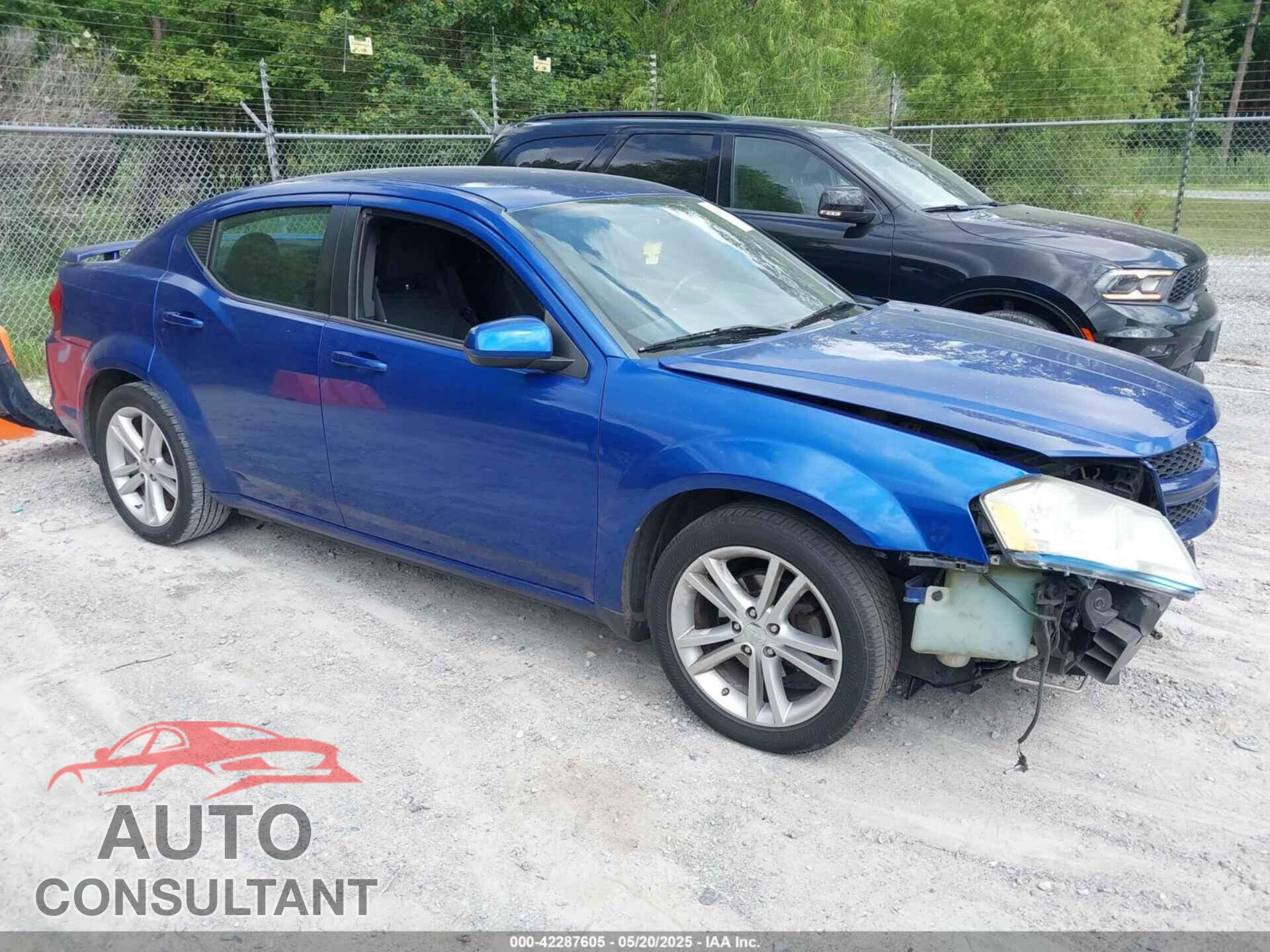 DODGE AVENGER 2013 - 1C3CDZCB3DN541057