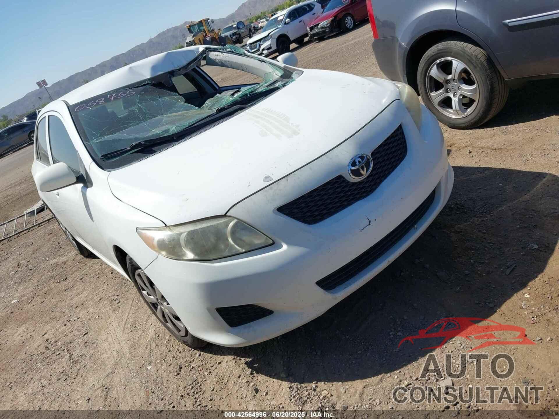 TOYOTA COROLLA 2009 - JTDBL40E699058755