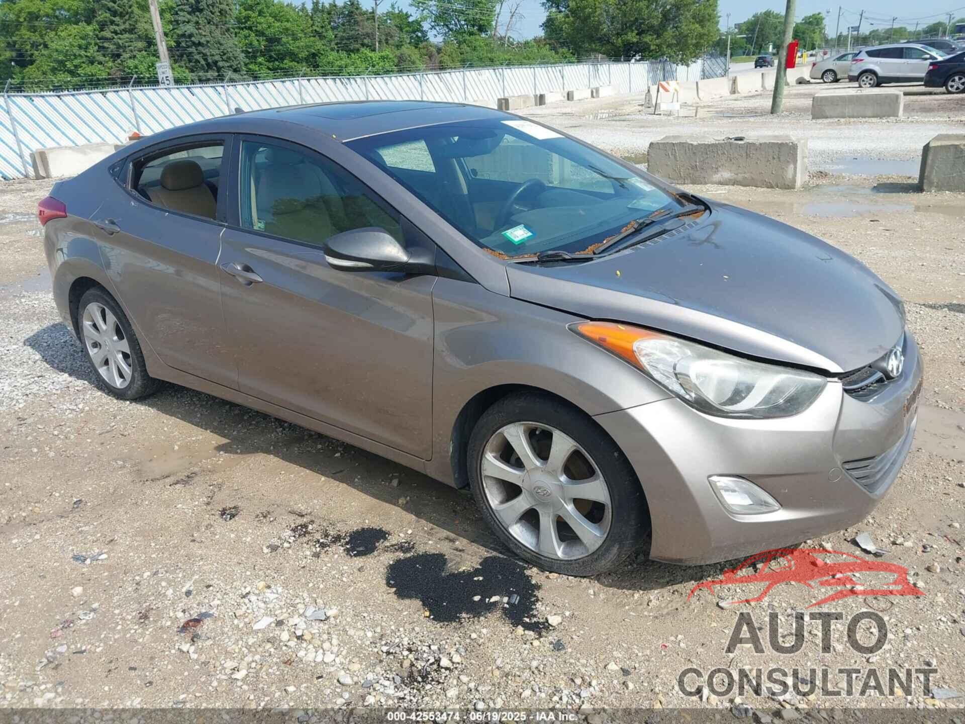 HYUNDAI ELANTRA 2011 - 5NPDH4AE4BH001279