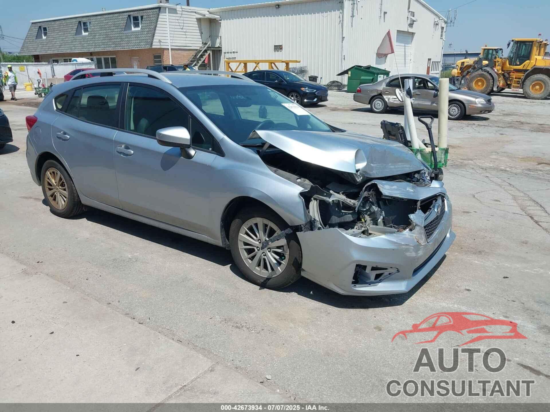 SUBARU IMPREZA 2018 - 4S3GTAB60J3736823