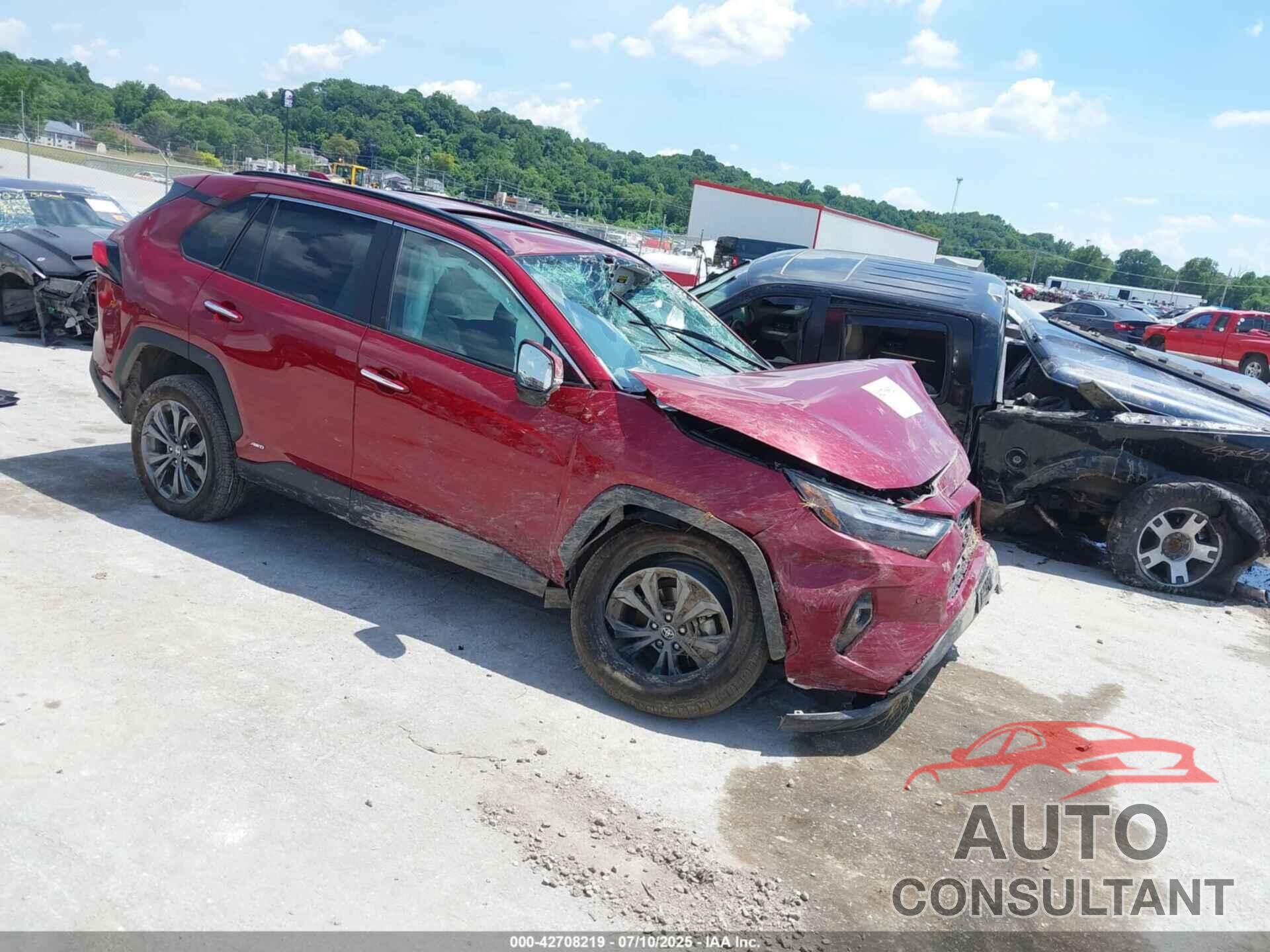 TOYOTA RAV4 HYBRID 2022 - 4T3D6RFV4NU086682