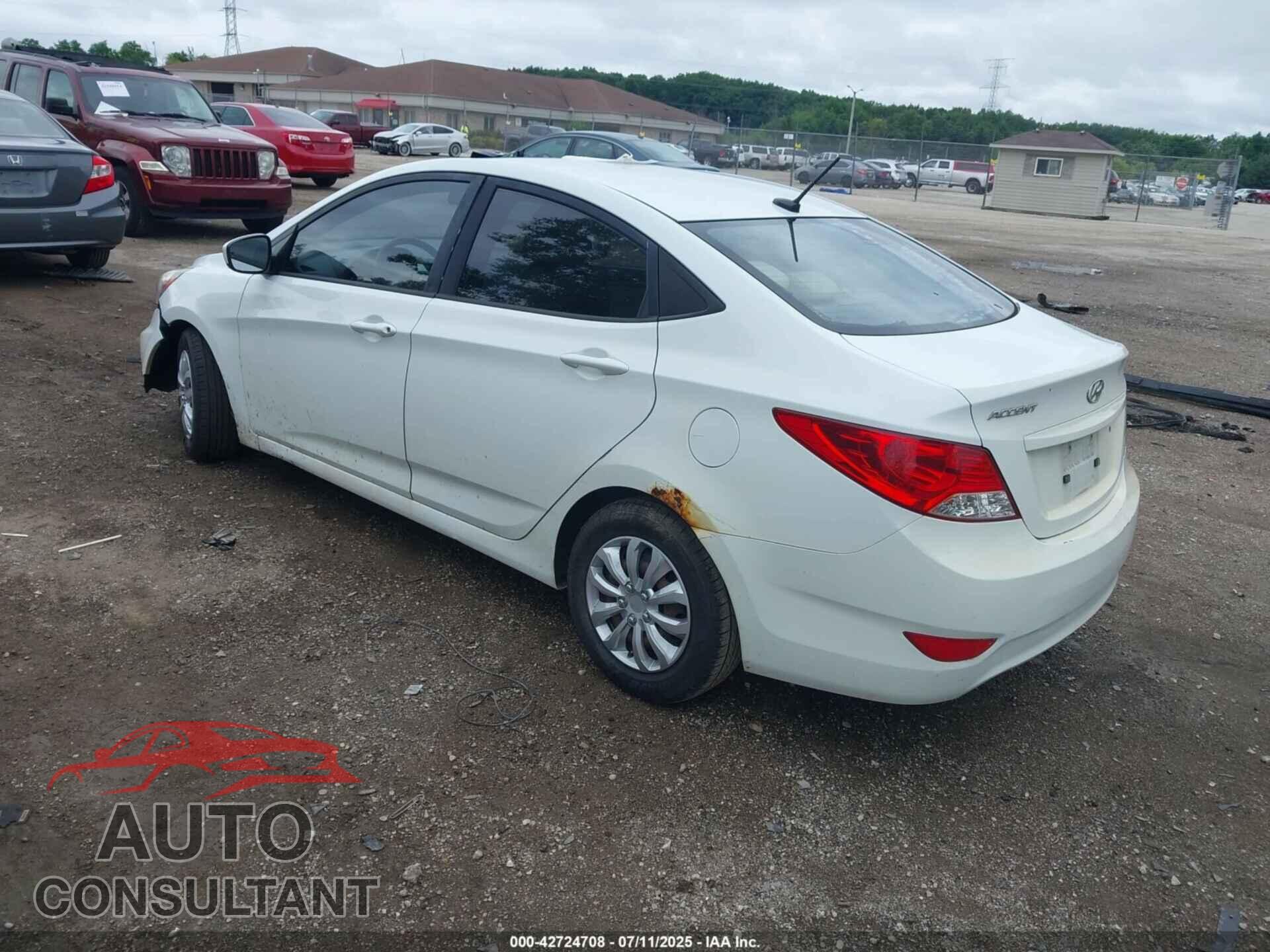 HYUNDAI ACCENT 2012 - KMHCT4AEXCU183437
