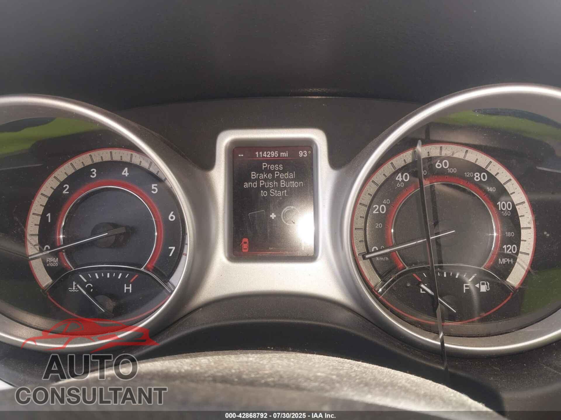 DODGE JOURNEY 2014 - 3C4PDCBB0ET290883