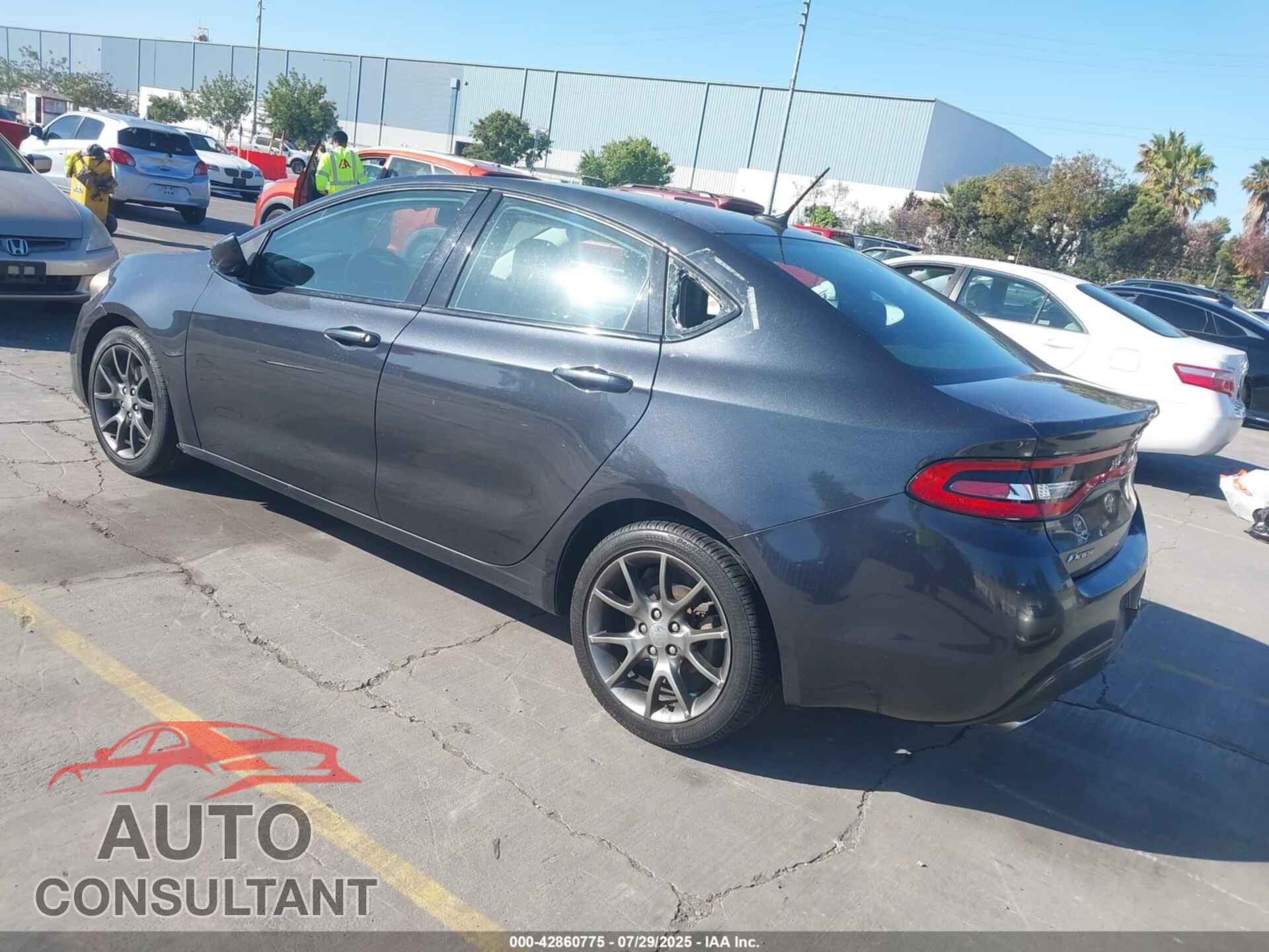 DODGE DART 2013 - 1C3CDFBA7DD300602