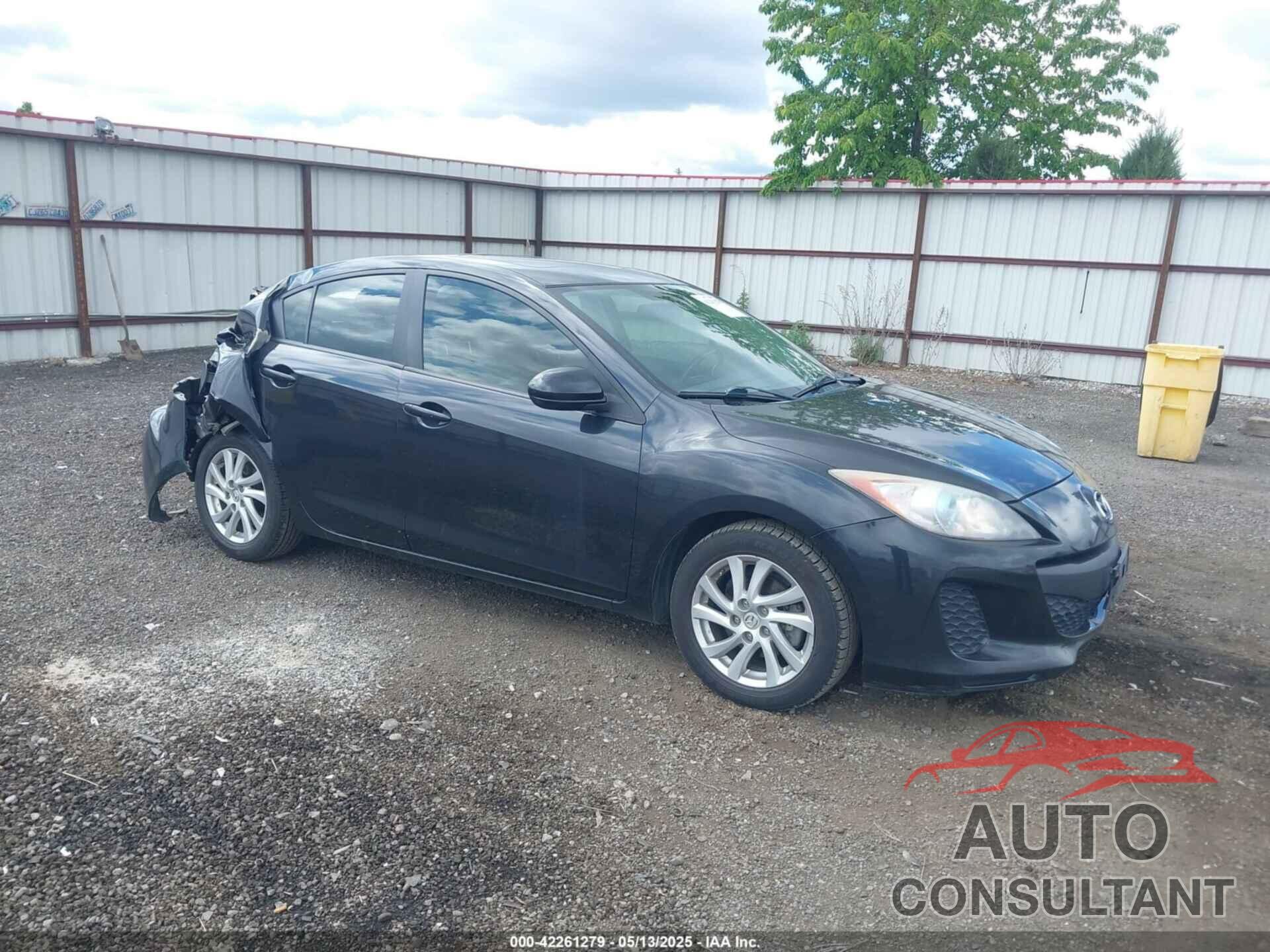 MAZDA MAZDA3 2012 - JM1BL1V85C1675345