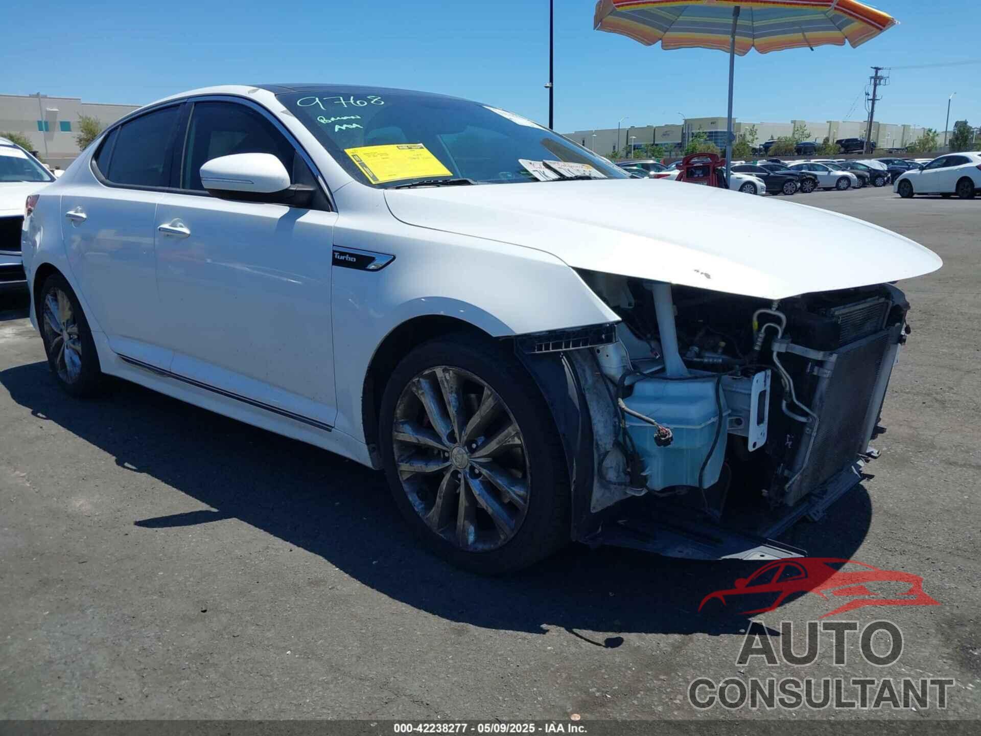 KIA OPTIMA 2014 - 5XXGR4A61EG277101