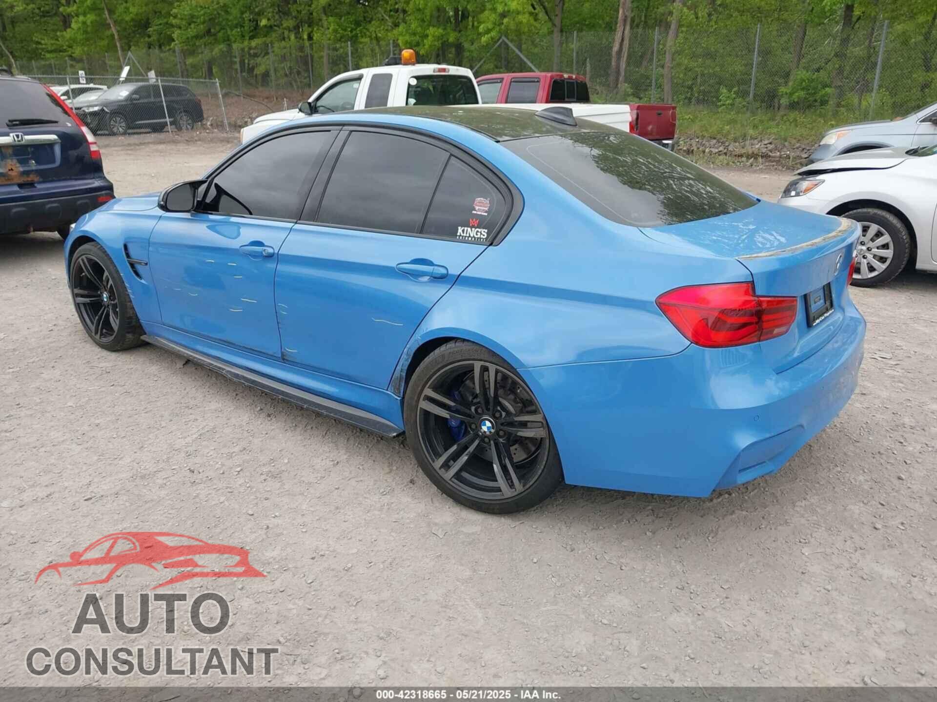 BMW M3 2016 - WBS8M9C57GP966908