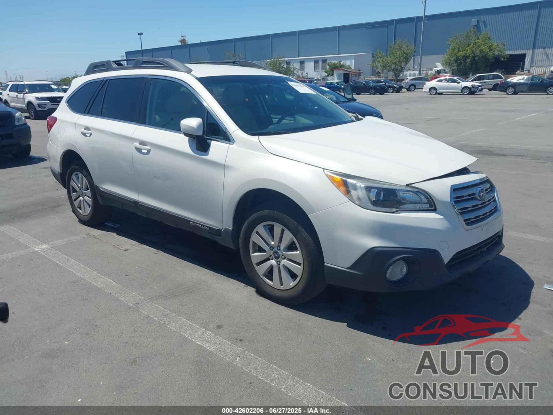 SUBARU OUTBACK 2017 - 4S4BSACCXH3337439