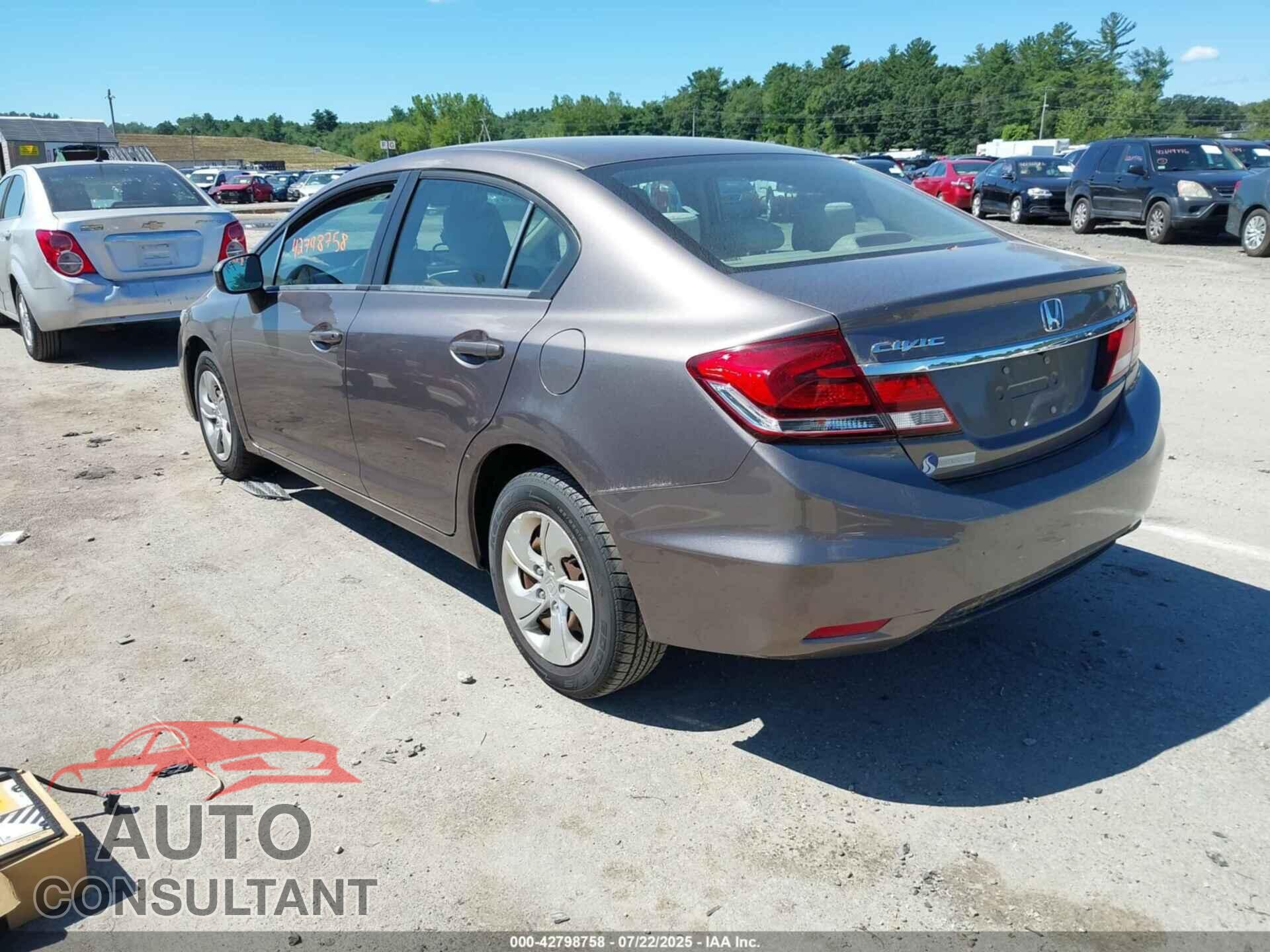 HONDA CIVIC 2015 - 19XFB2F55FE101103