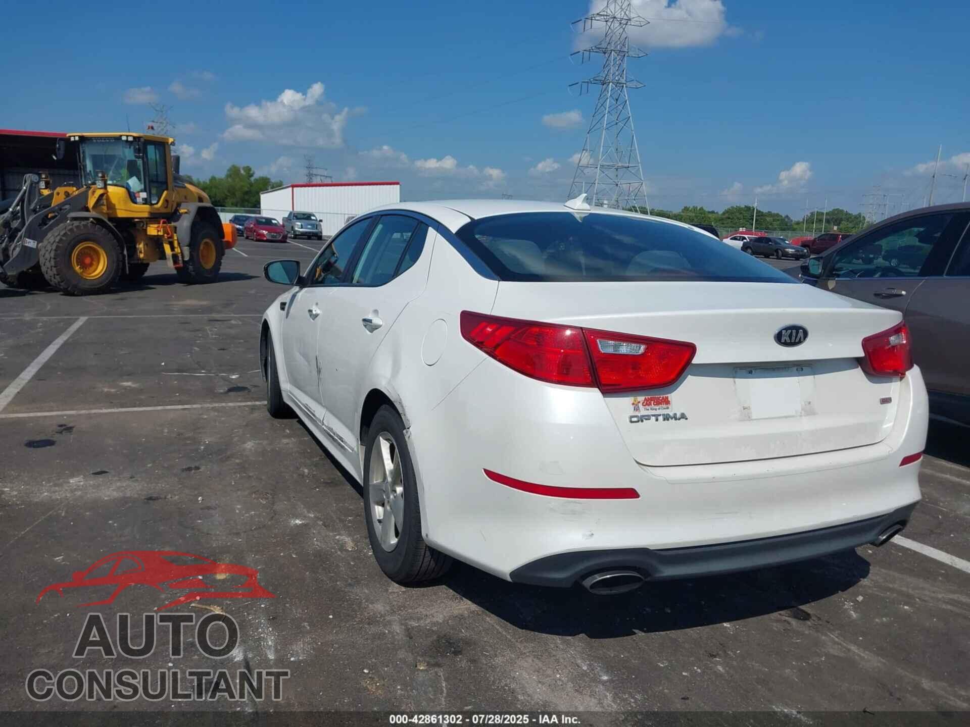 KIA OPTIMA 2015 - KNAGM4A75F5576147