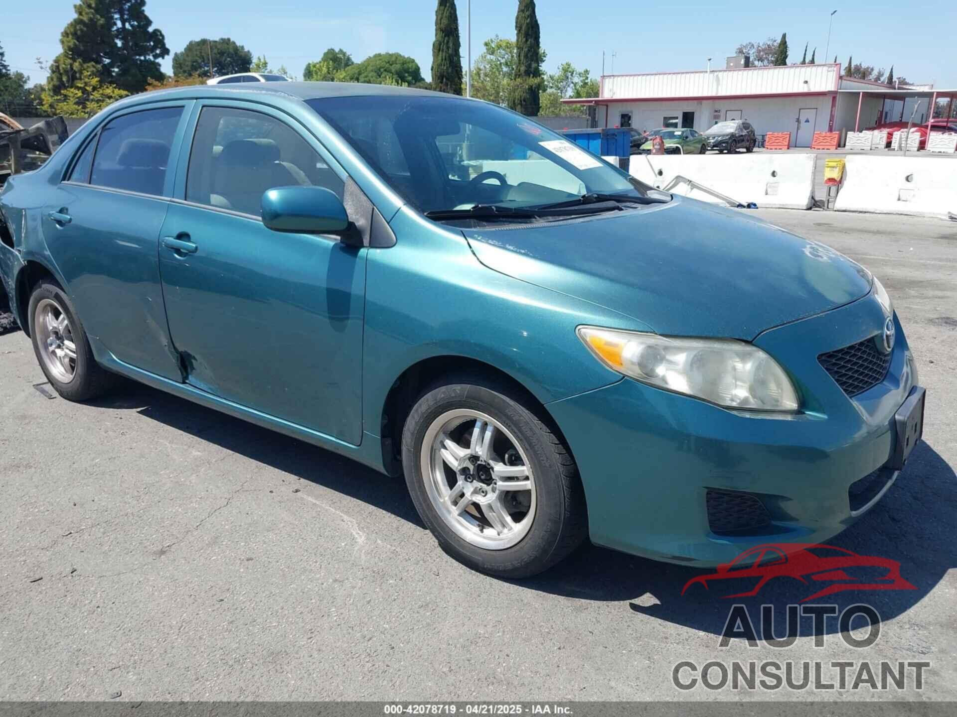 TOYOTA COROLLA 2009 - 1NXBU40E39Z047881