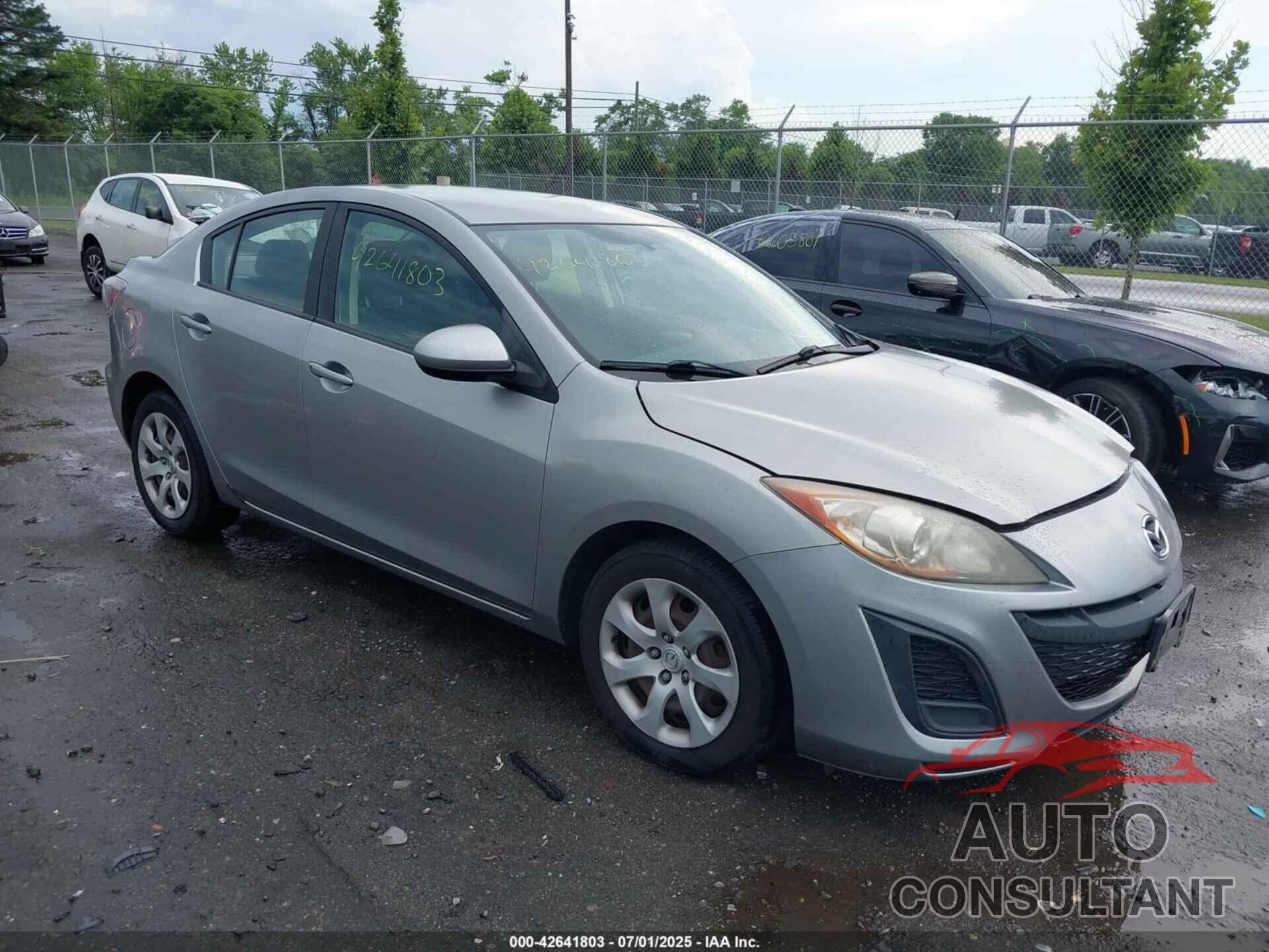 MAZDA MAZDA3 2011 - JM1BL1UG0B1356099