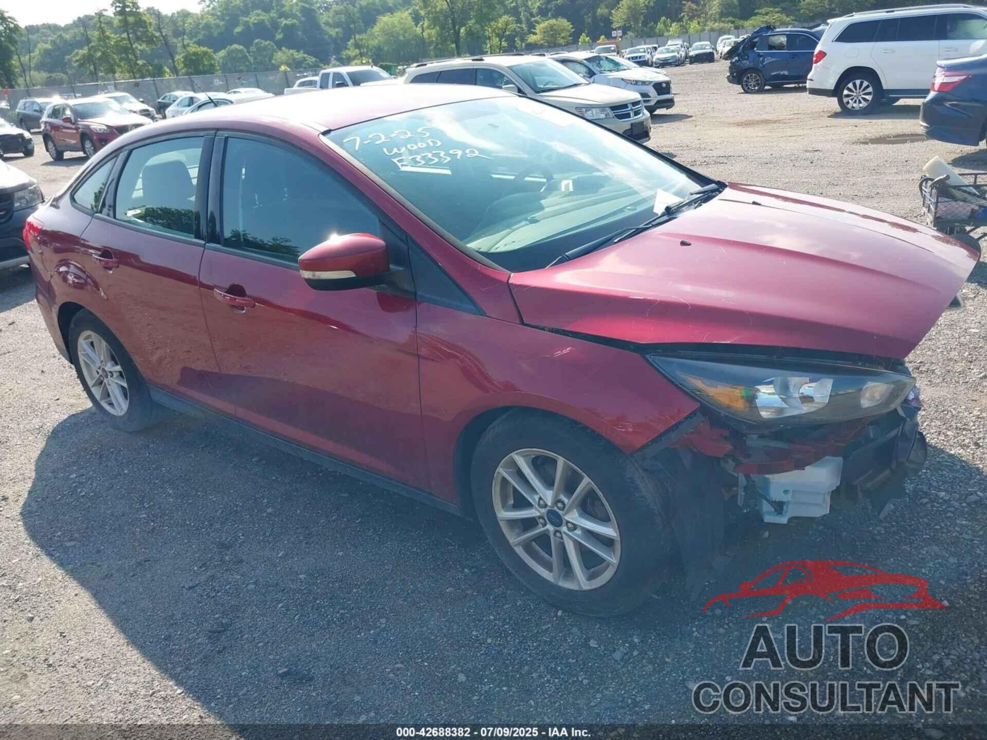 FORD FOCUS 2016 - 1FADP3F26GL287575