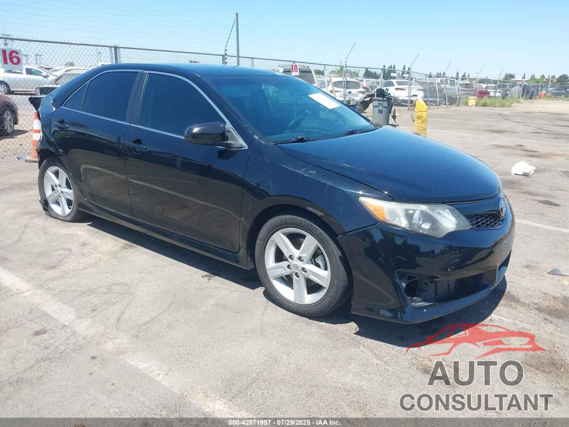 TOYOTA CAMRY 2013 - 4T1BF1FK8DU218770