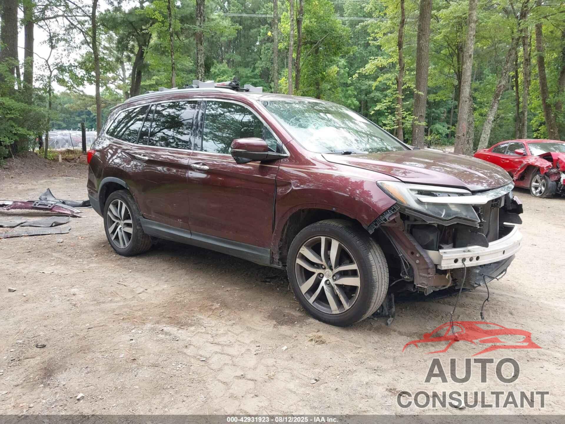 HONDA PILOT 2016 - 5FNYF6H96GB005593