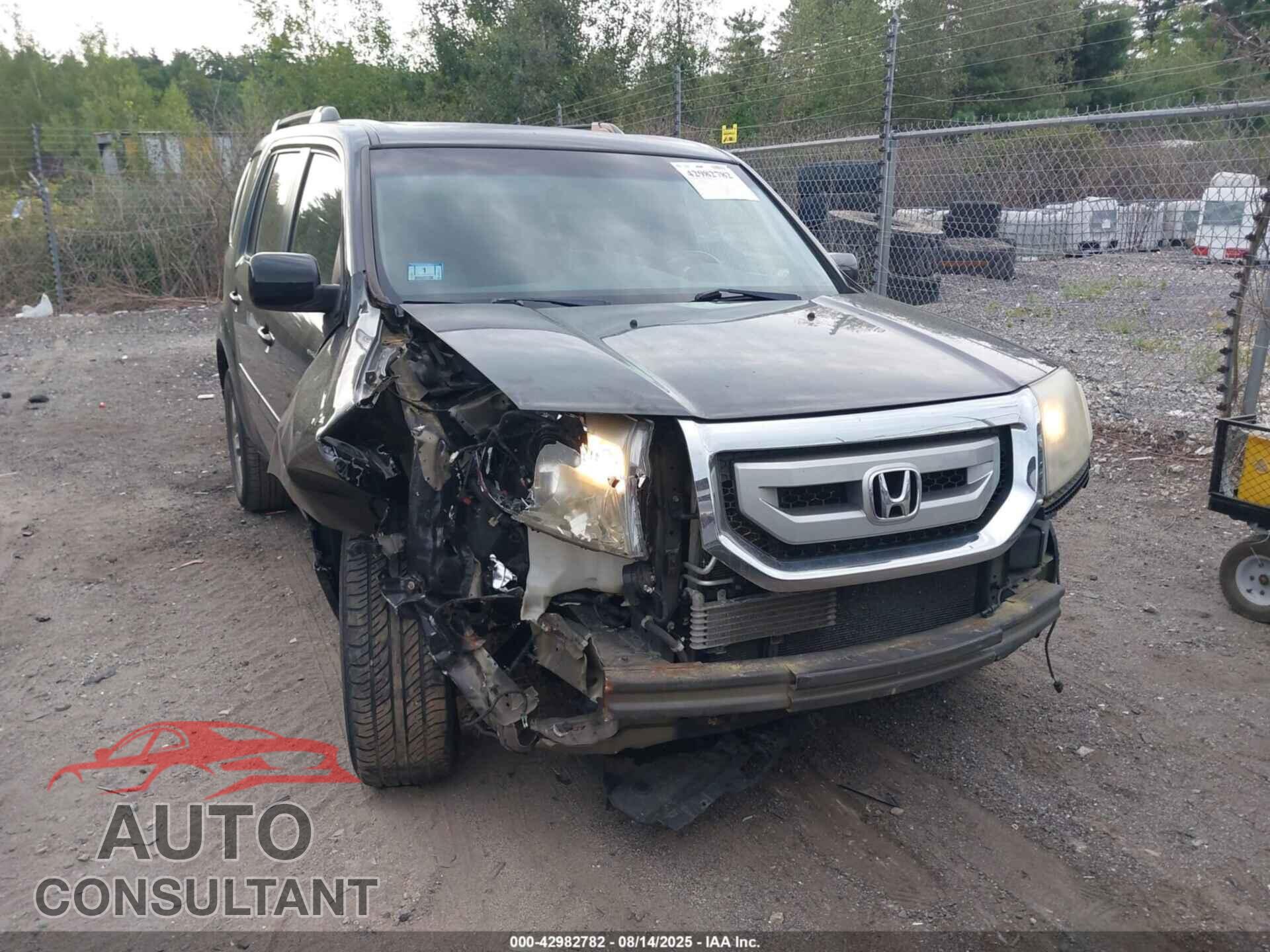 HONDA PILOT 2011 - 5FNYF4H75BB086307