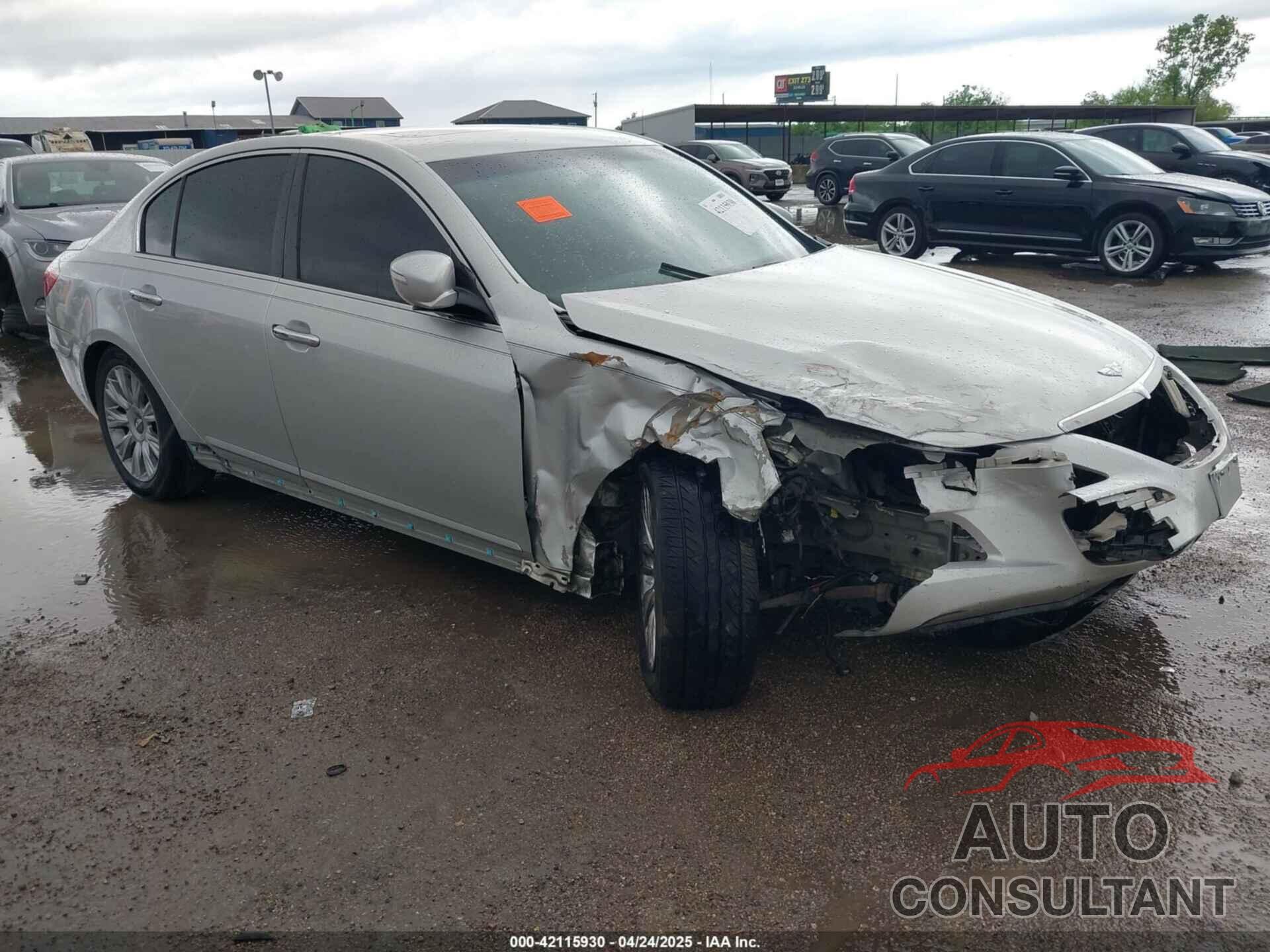 HYUNDAI GENESIS 2010 - KMHGC4DE5AU089783