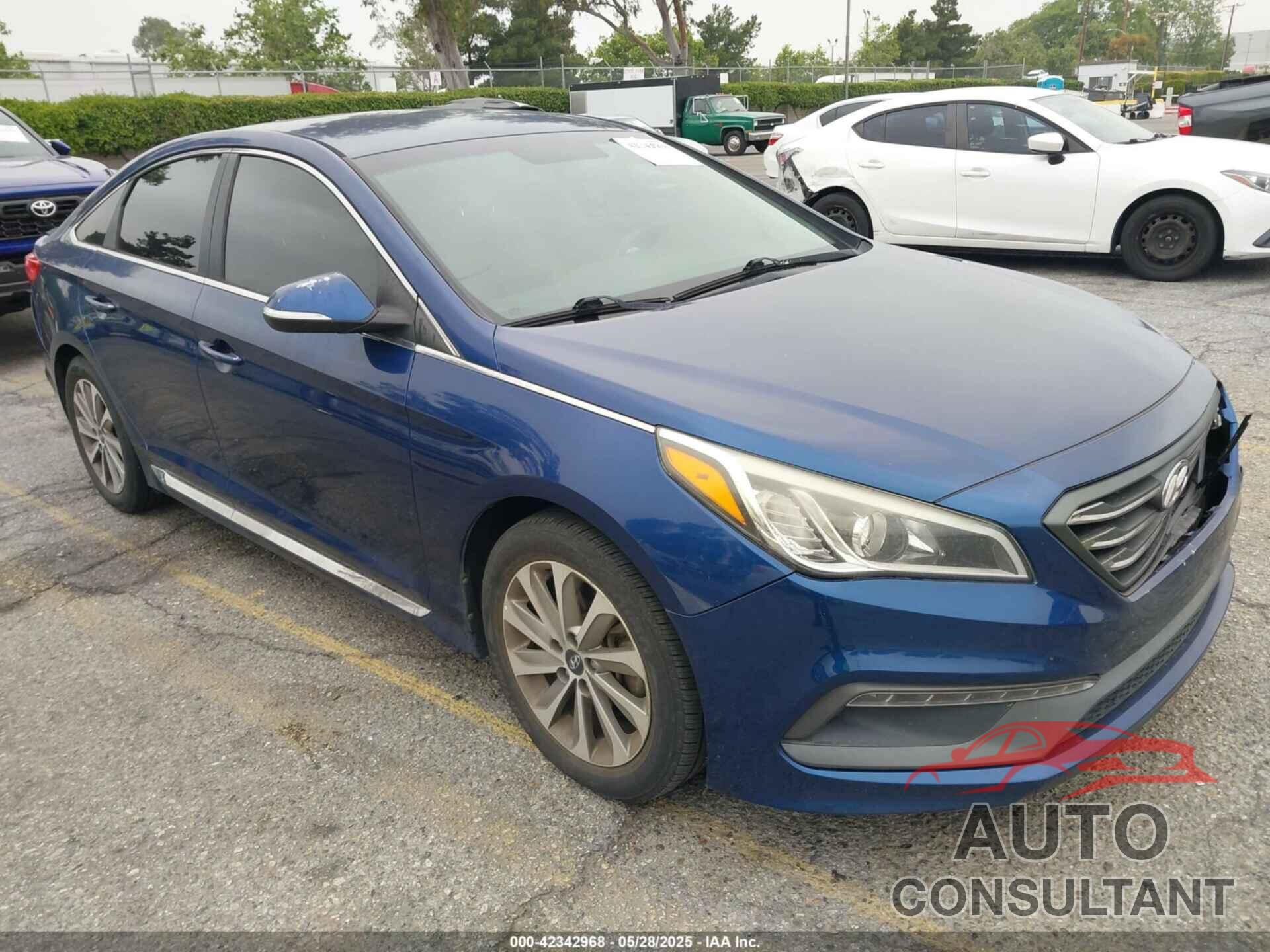 HYUNDAI SONATA 2017 - 5NPE34AF2HH454823