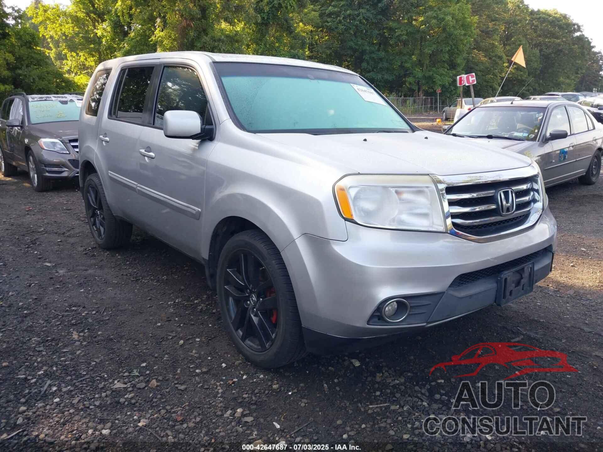HONDA PILOT 2012 - 5FNYF4H53CB020659