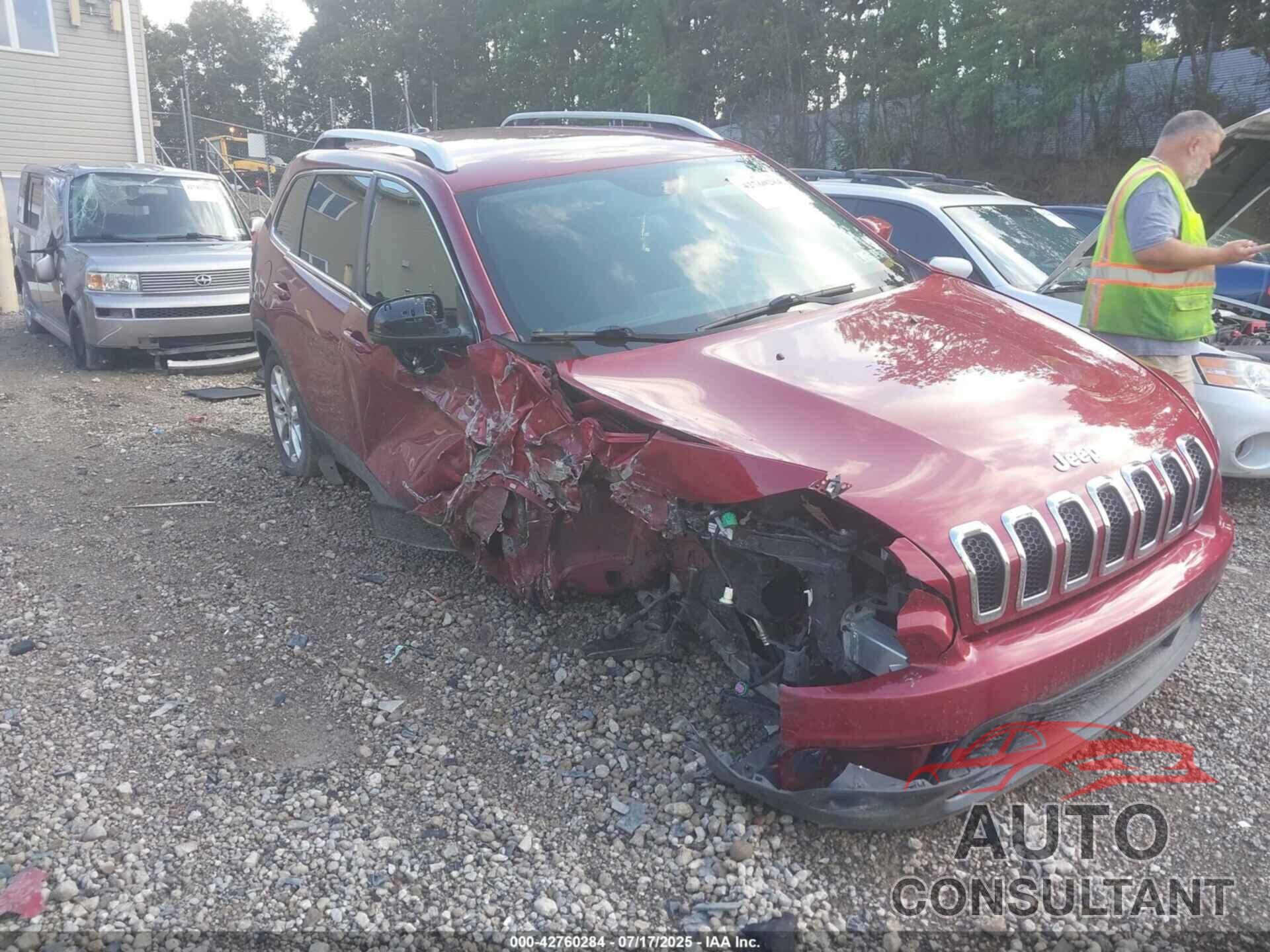 JEEP CHEROKEE 2016 - 1C4PJMCB6GW210786