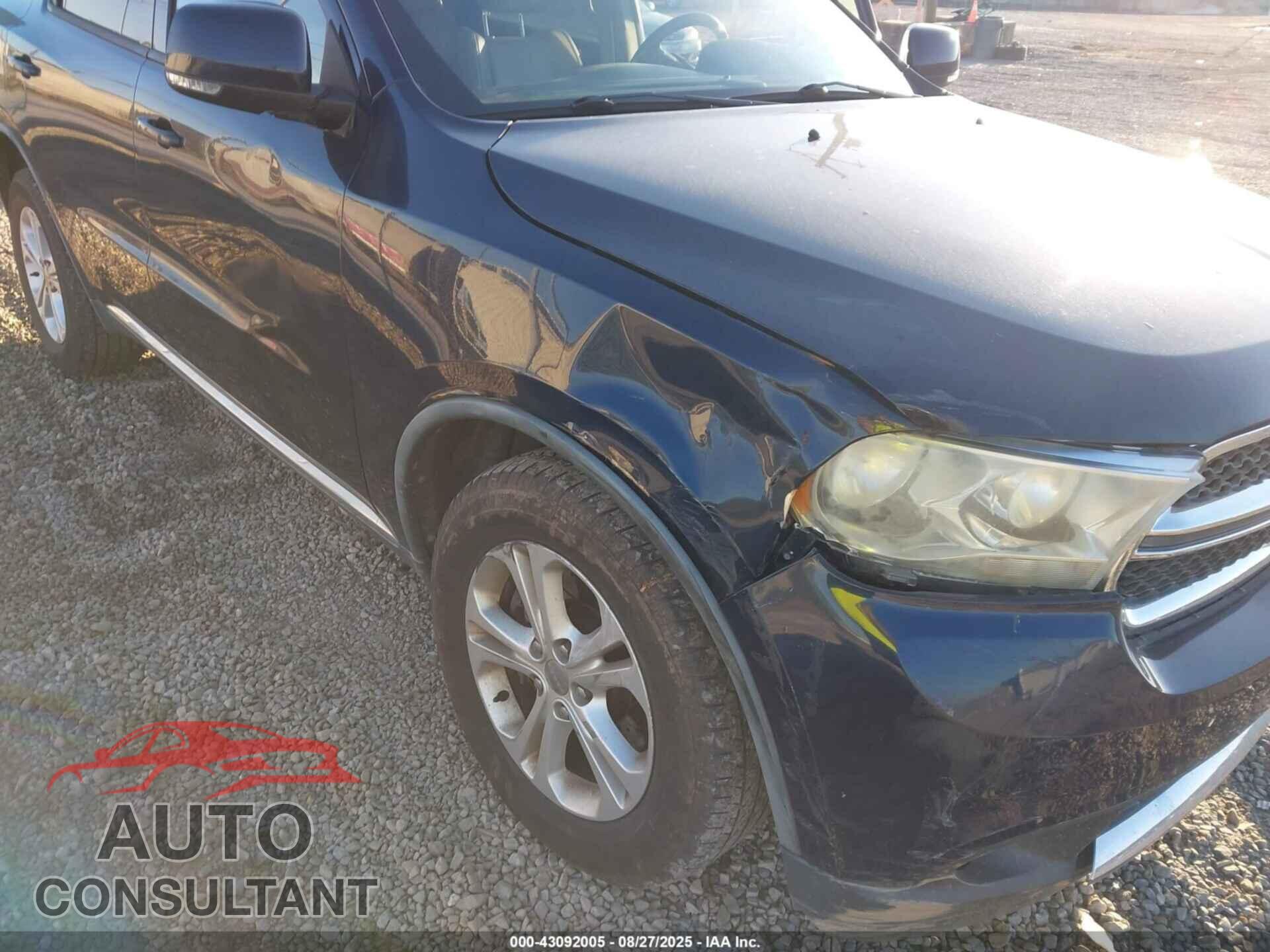 DODGE DURANGO 2012 - 1C4SDJDT2CC163534