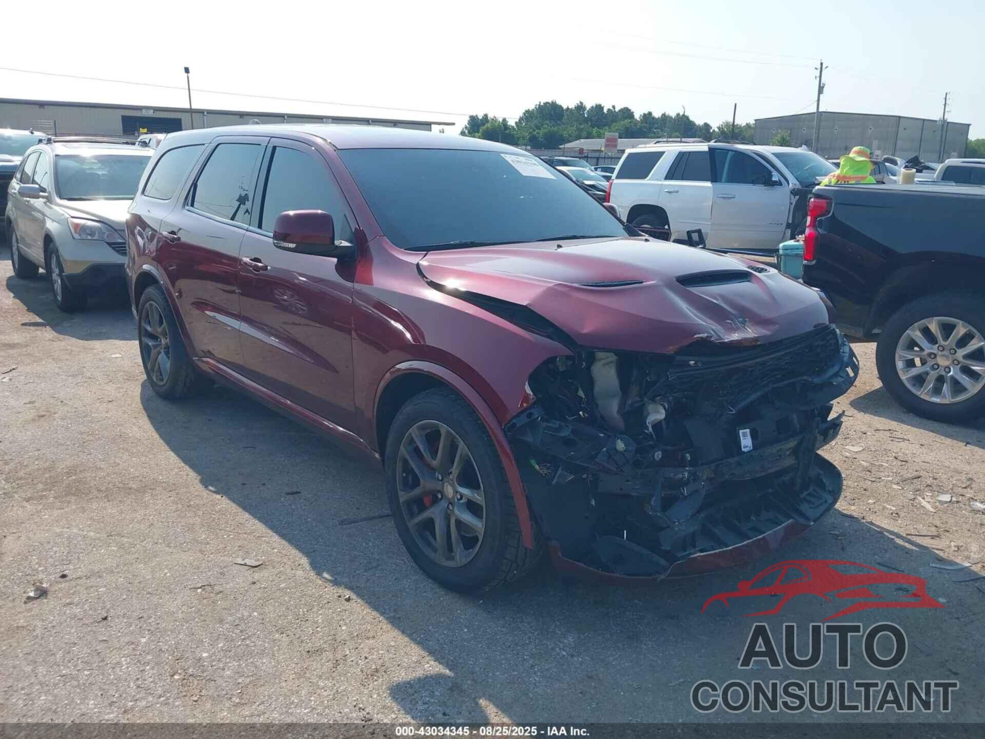 DODGE DURANGO 2022 - 1C4SDJGJ6NC193469