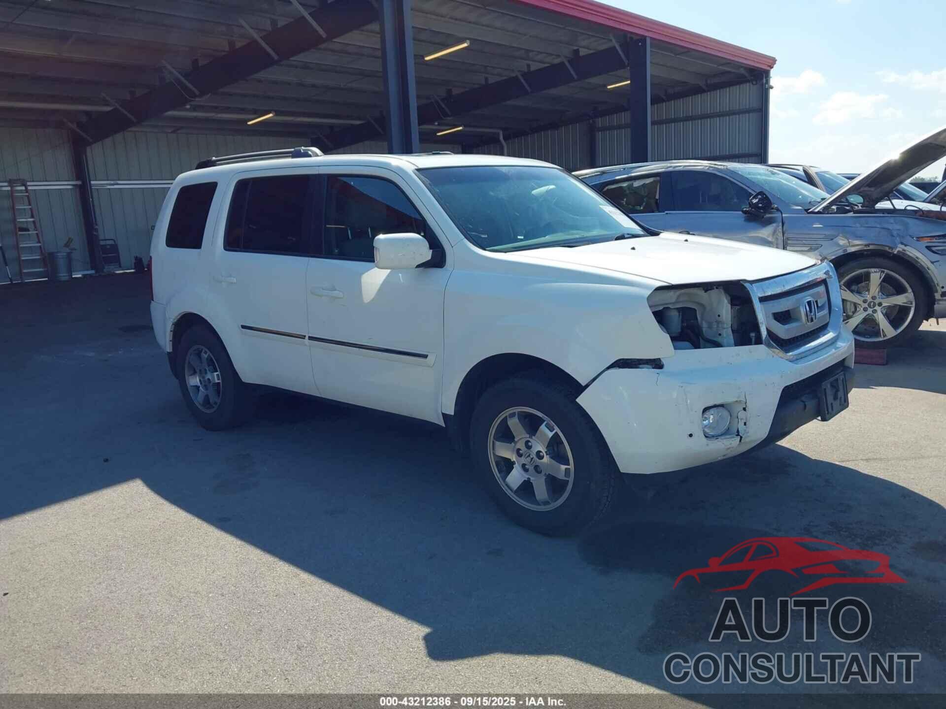 HONDA PILOT 2010 - 5FNYF3H89AB003995