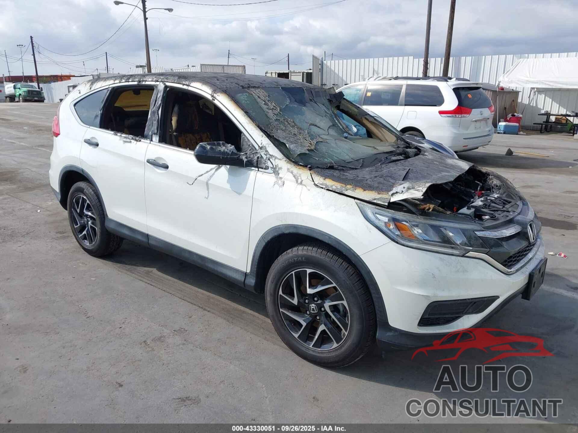HONDA CR-V 2016 - 5J6RM3H43GL029547