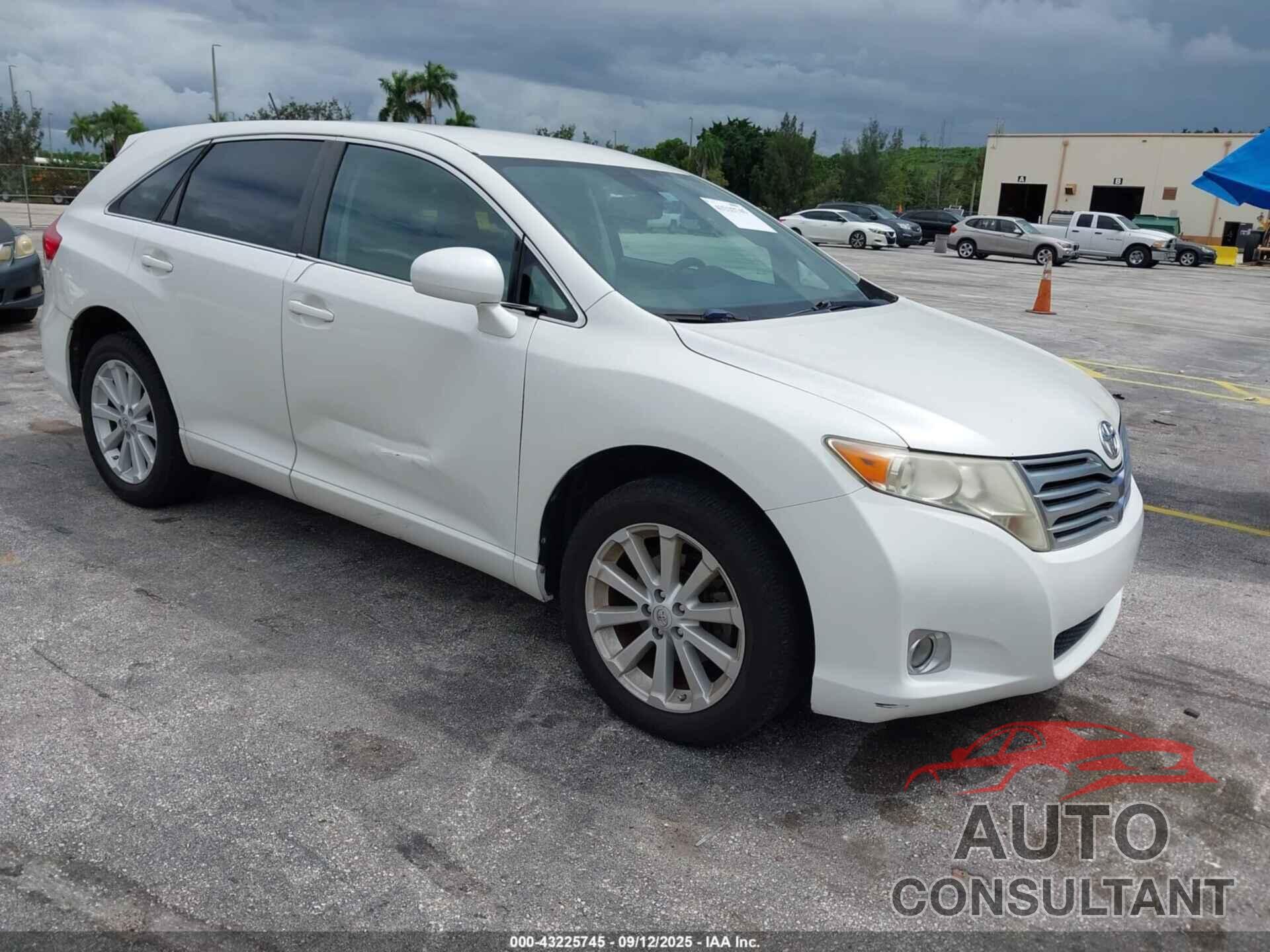TOYOTA VENZA 2010 - 4T3ZA3BB8AU020966