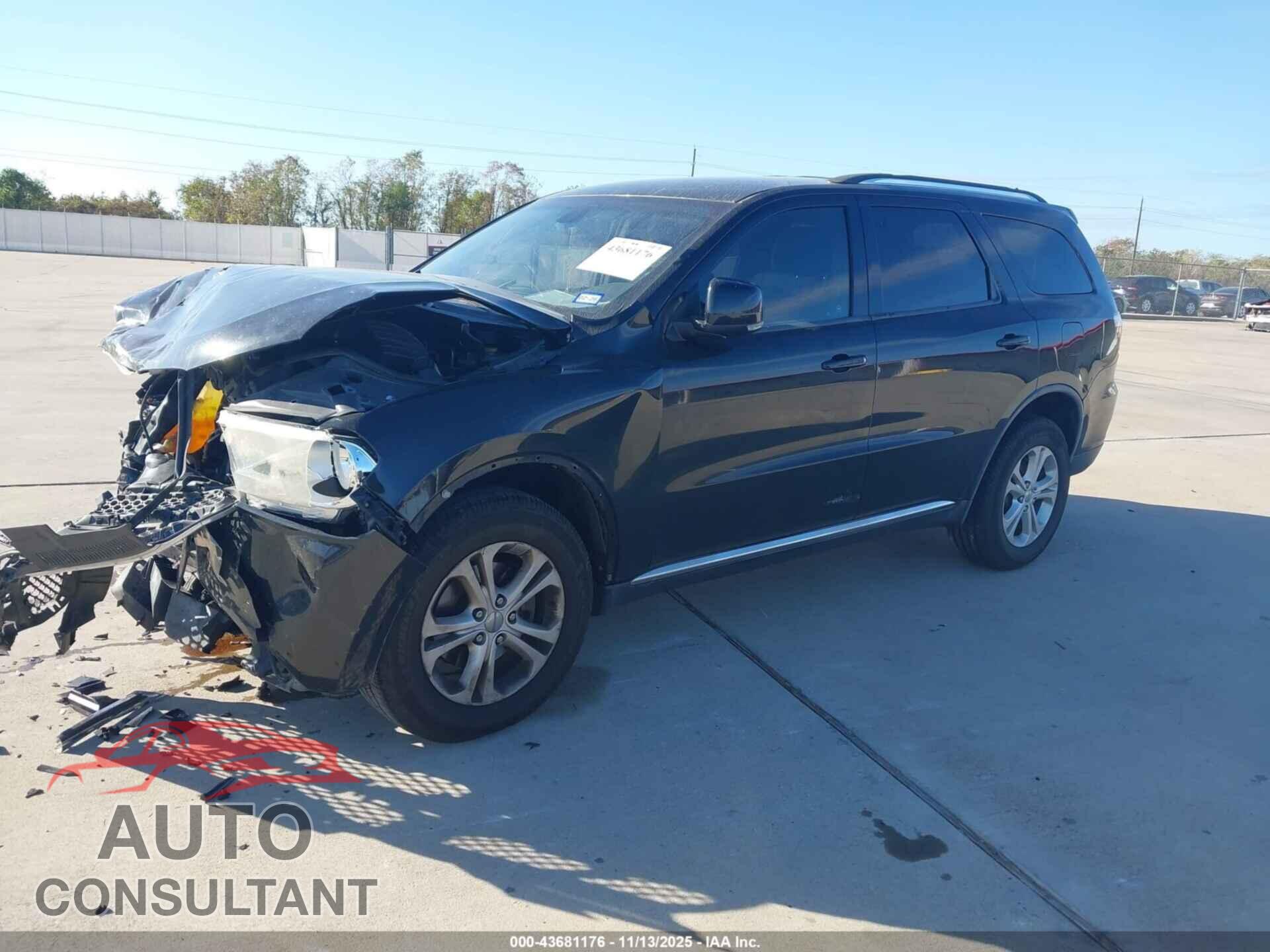 DODGE DURANGO 2011 - 1D4RD4GG8BC627961